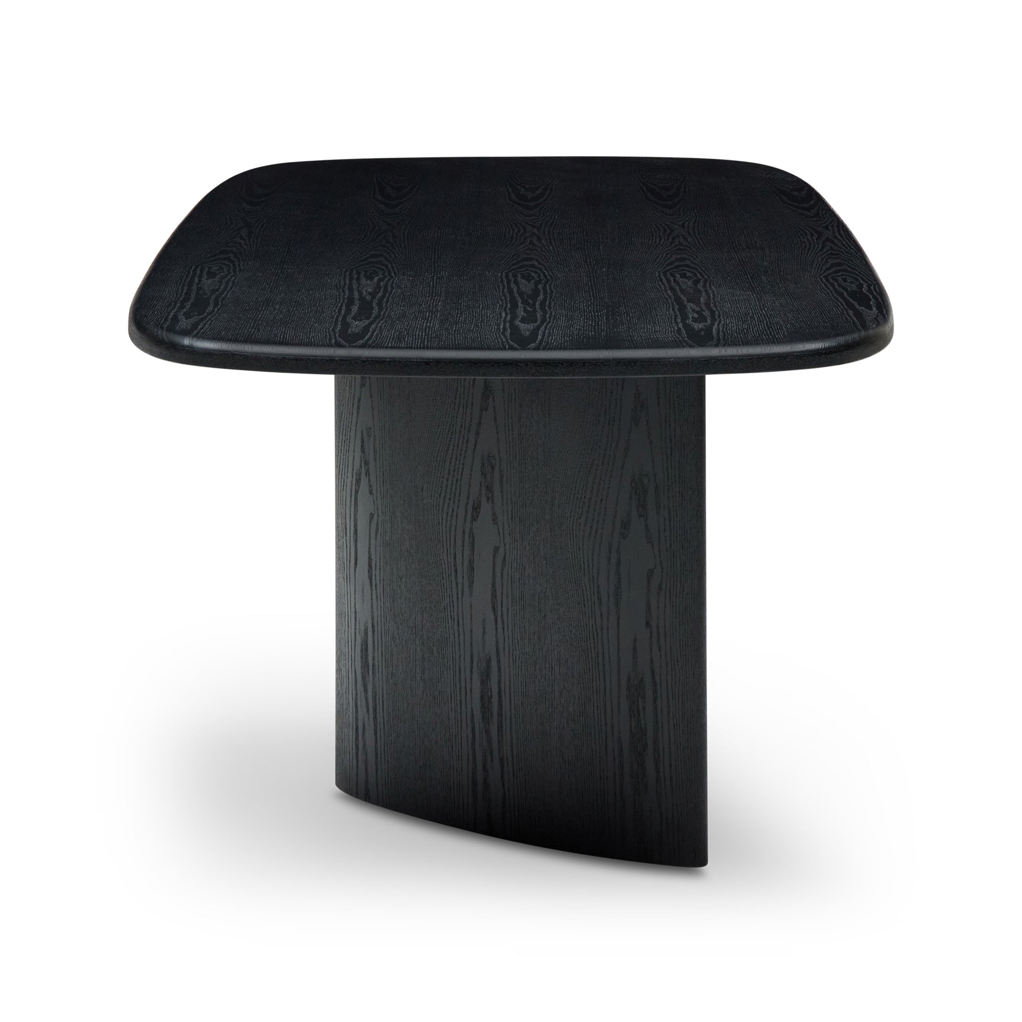 Halo Dining Table Black Ash