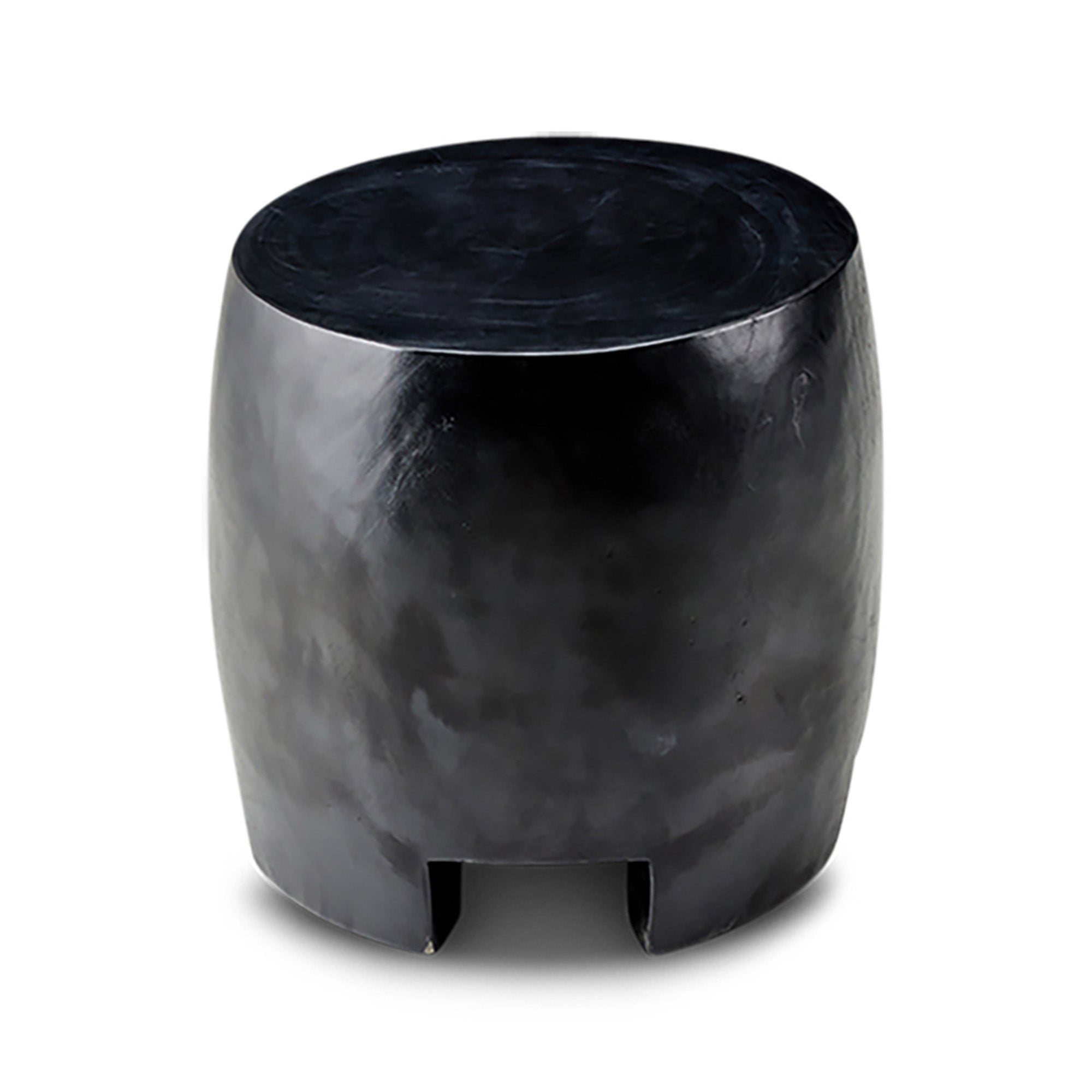 Bayu Timber Side Table Black