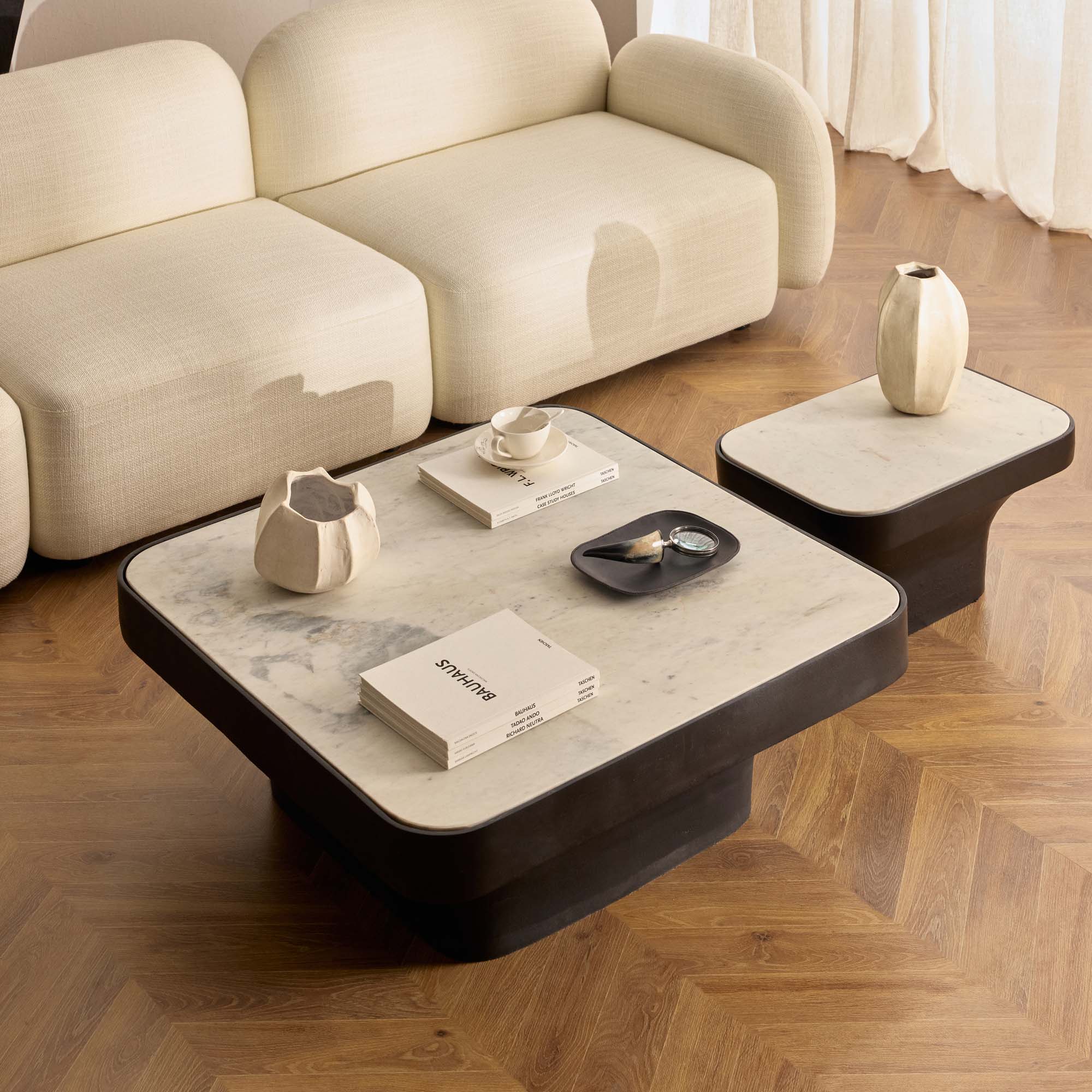 Malmo Marble Coffee Table Large