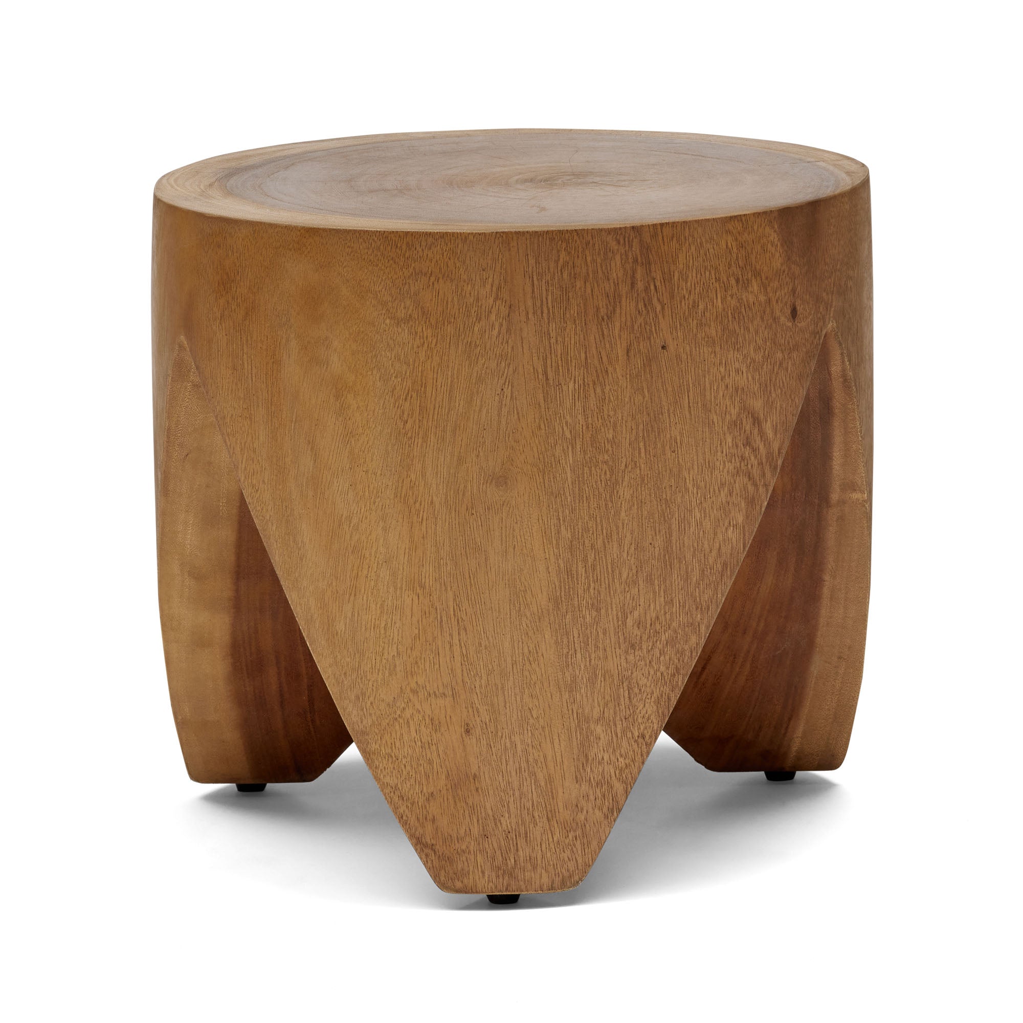 Fajar TImber Side Table Natural