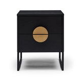 Luna II Bedside Black Gold