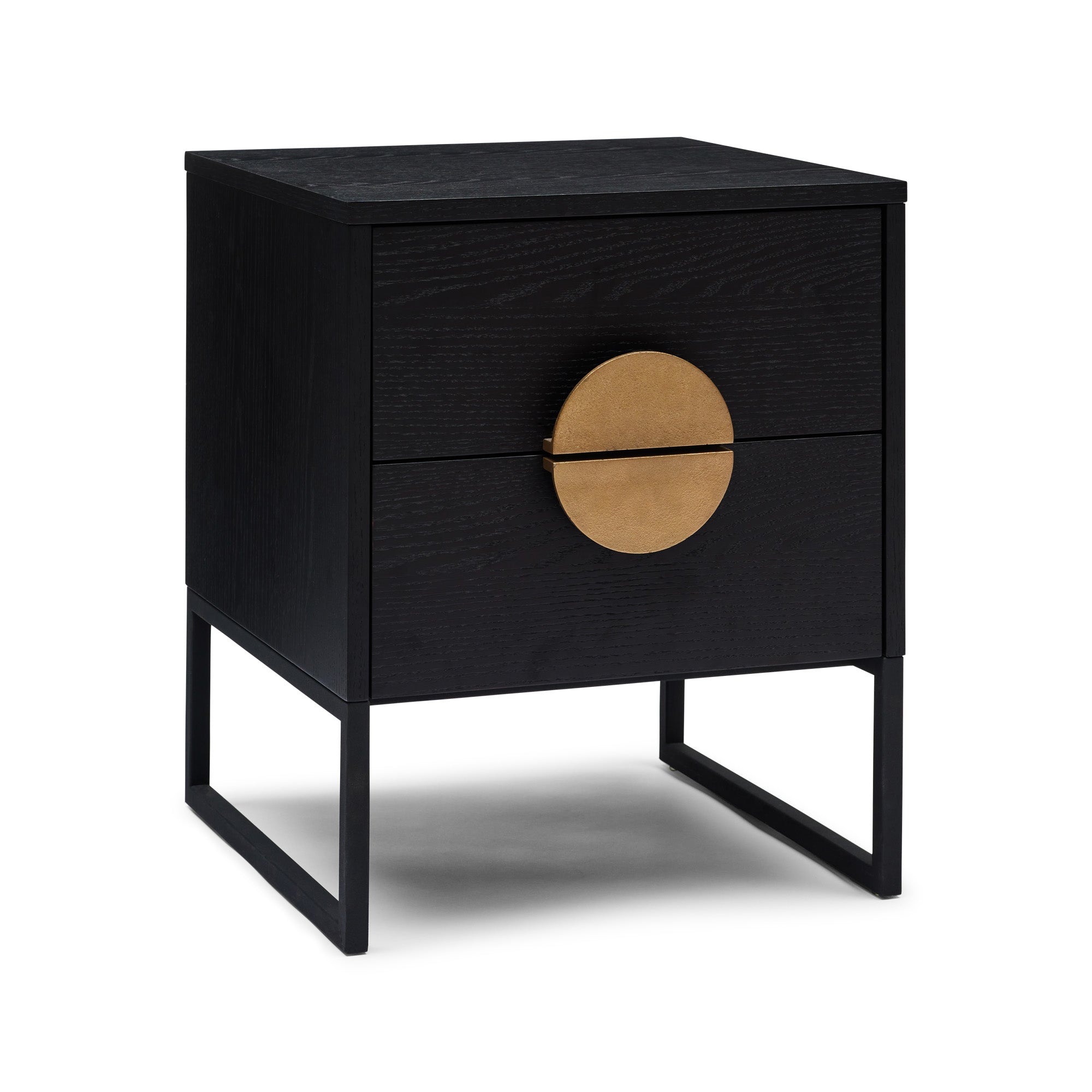 Luna II Bedside Black Gold