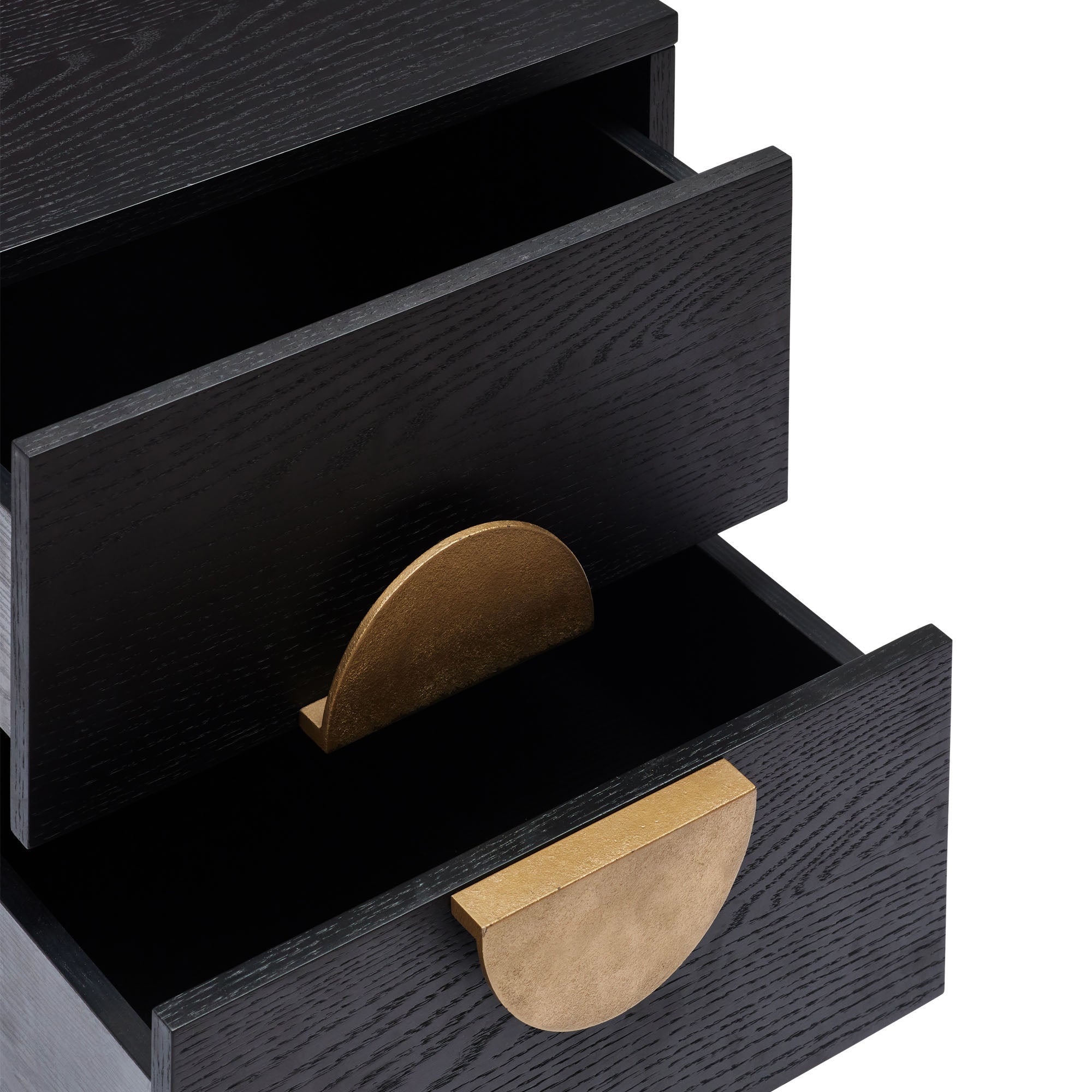 Luna II Bedside Black Gold