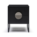 Luna II Bedside Black Pewter