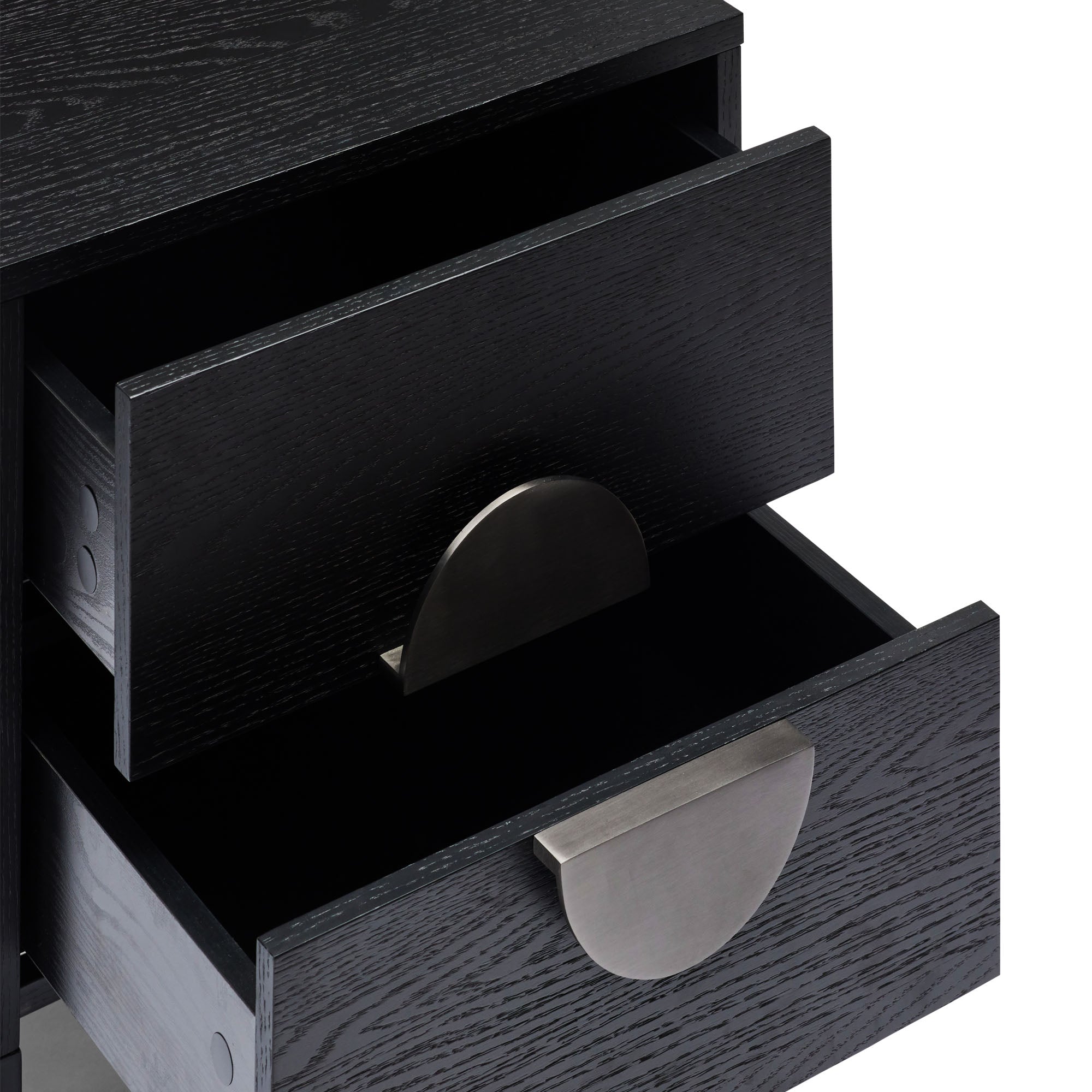 Luna II Bedside Black Pewter