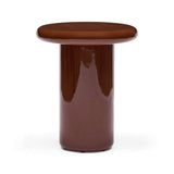 Fleur Side Table Umber Gloss