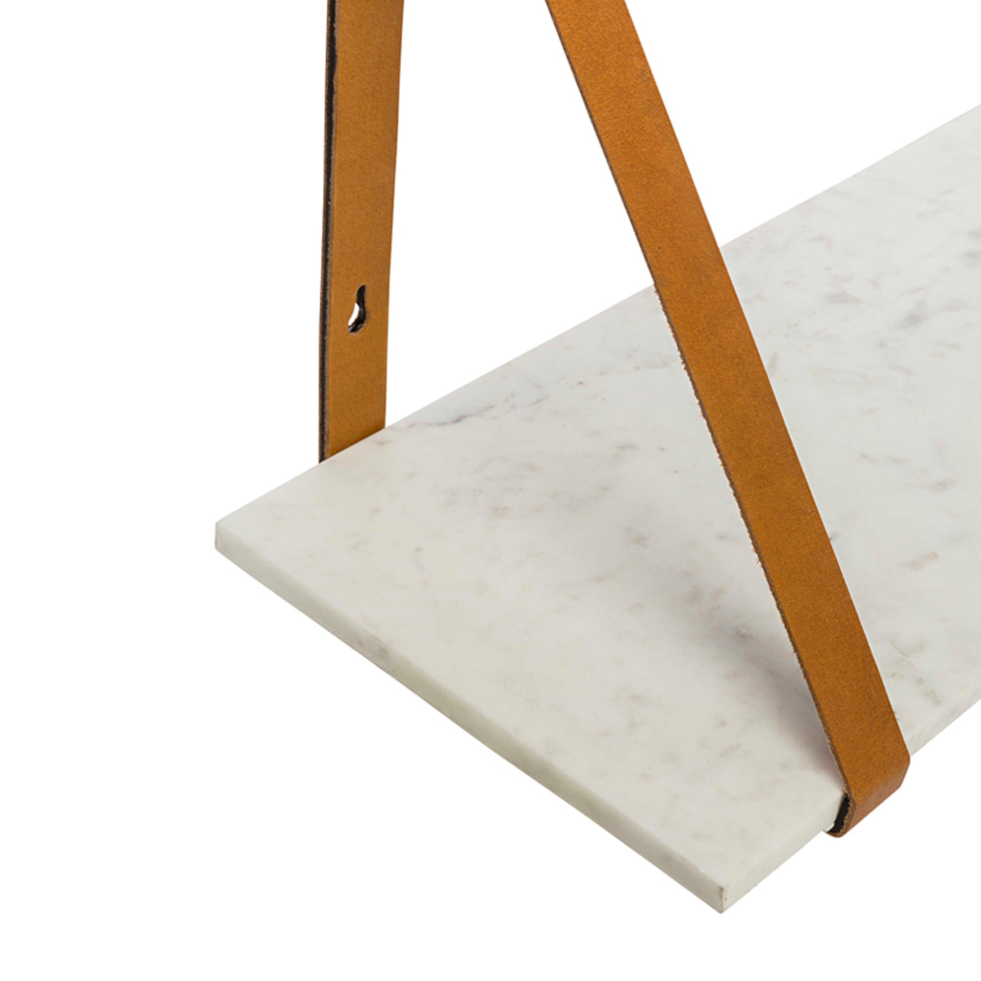 Ellery Marble Shelf Tan Large