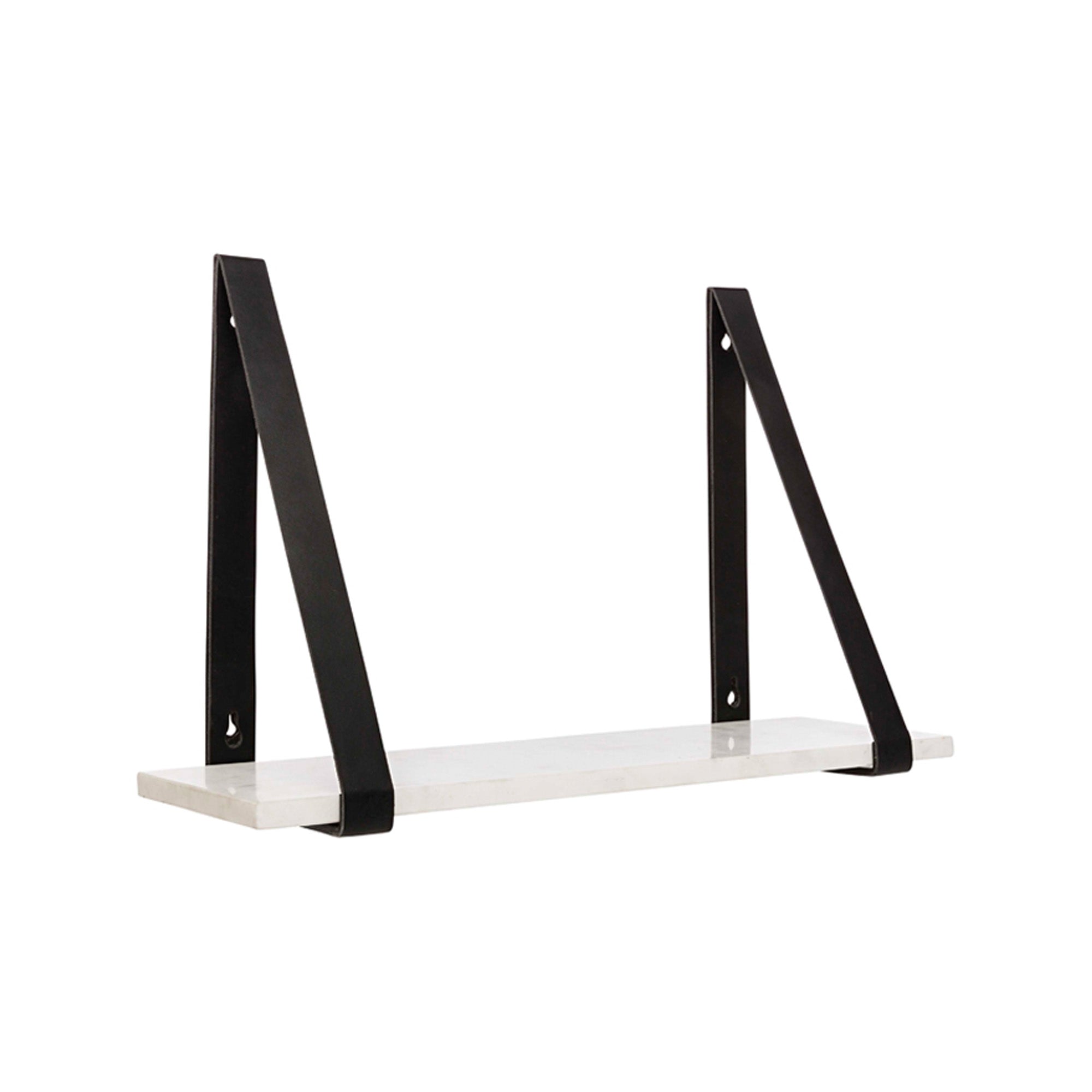 Ellery Marble Shelf Black Small