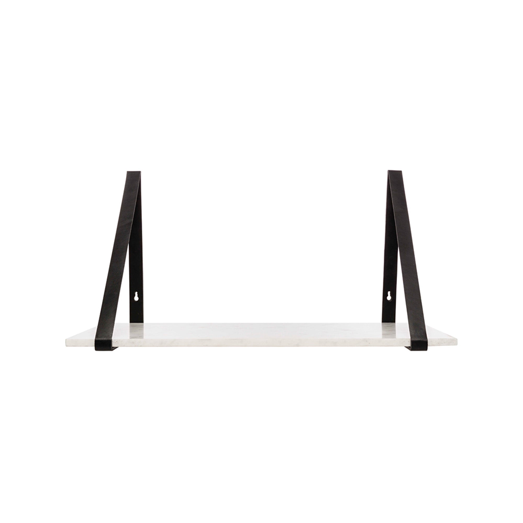 Ellery Marble Shelf Black Large