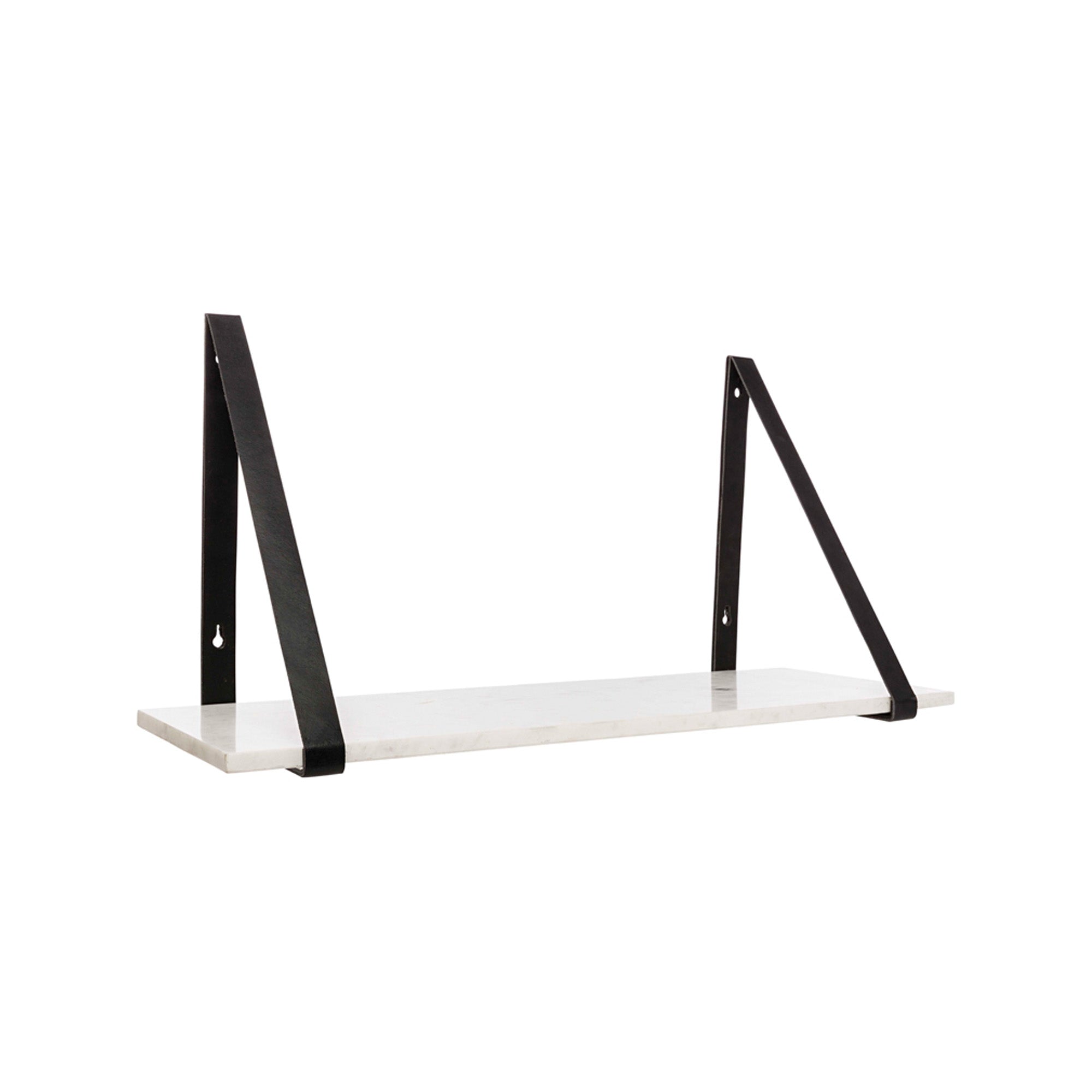 Ellery Marble Shelf Black Large