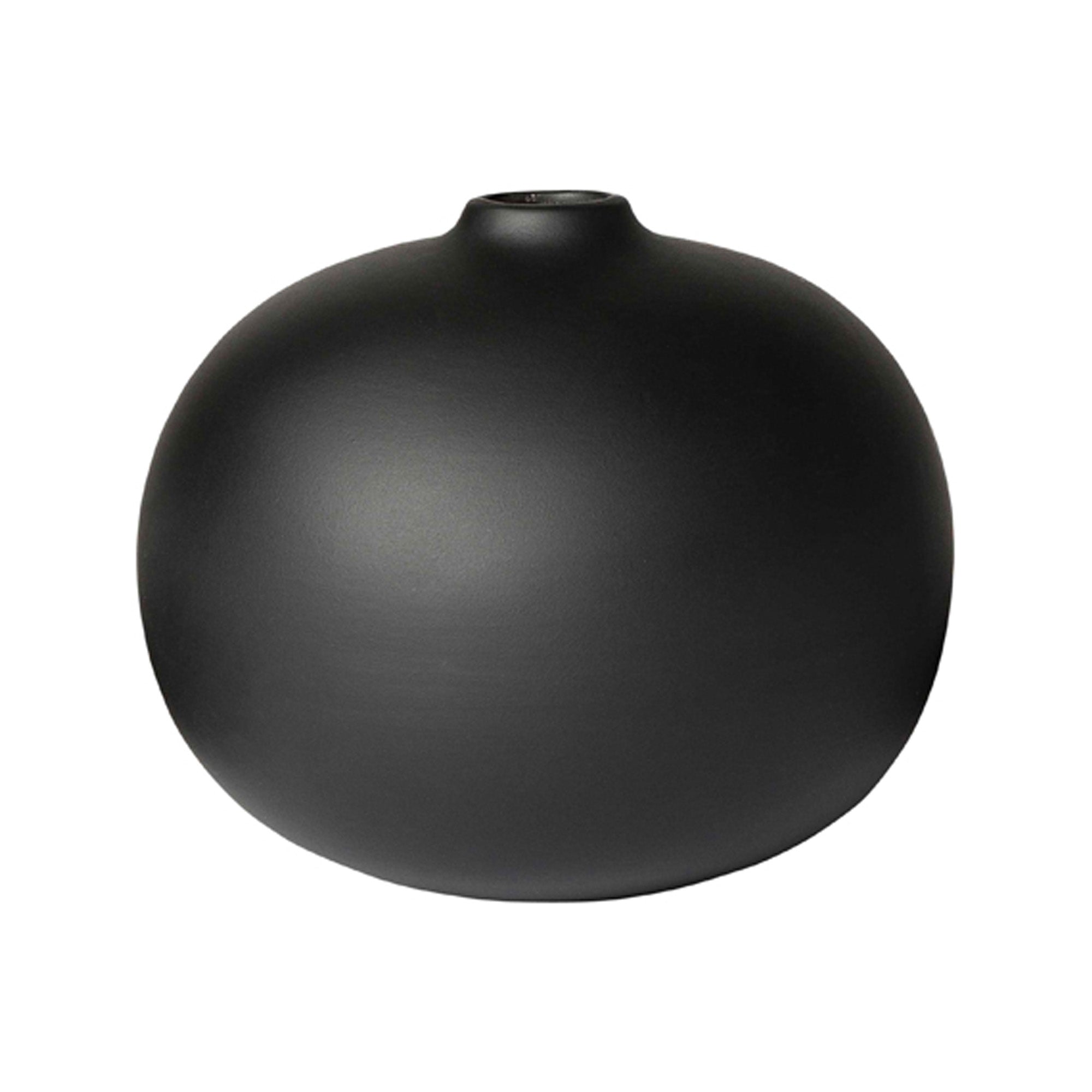 Taro Vase Black Small