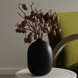 Taro Vase Black Medium