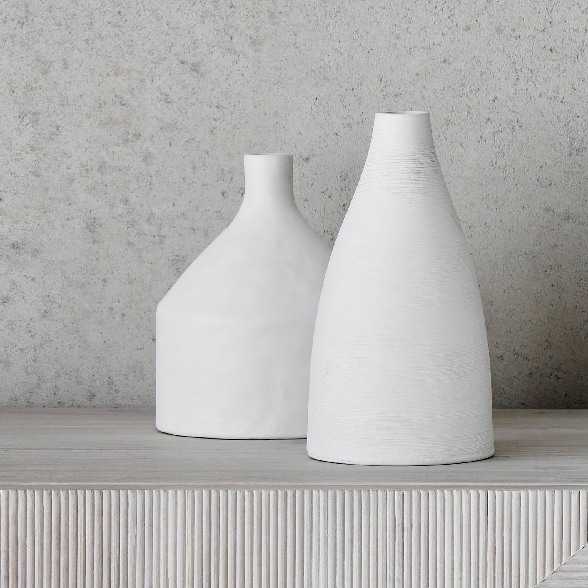 Aki Vase White Small