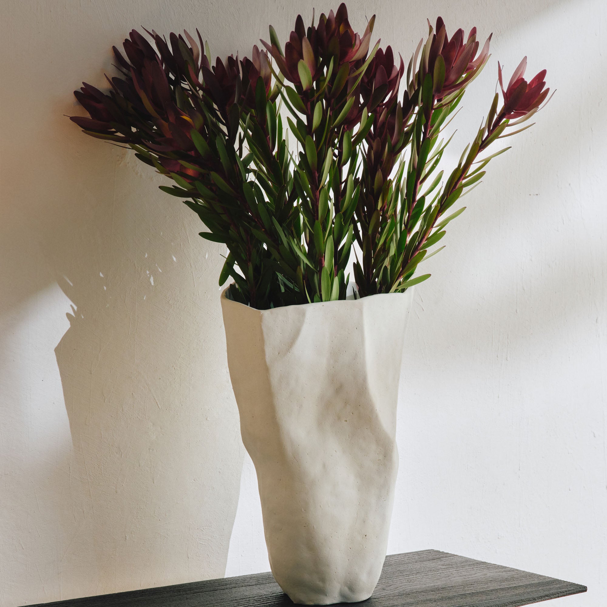Emi Vase White