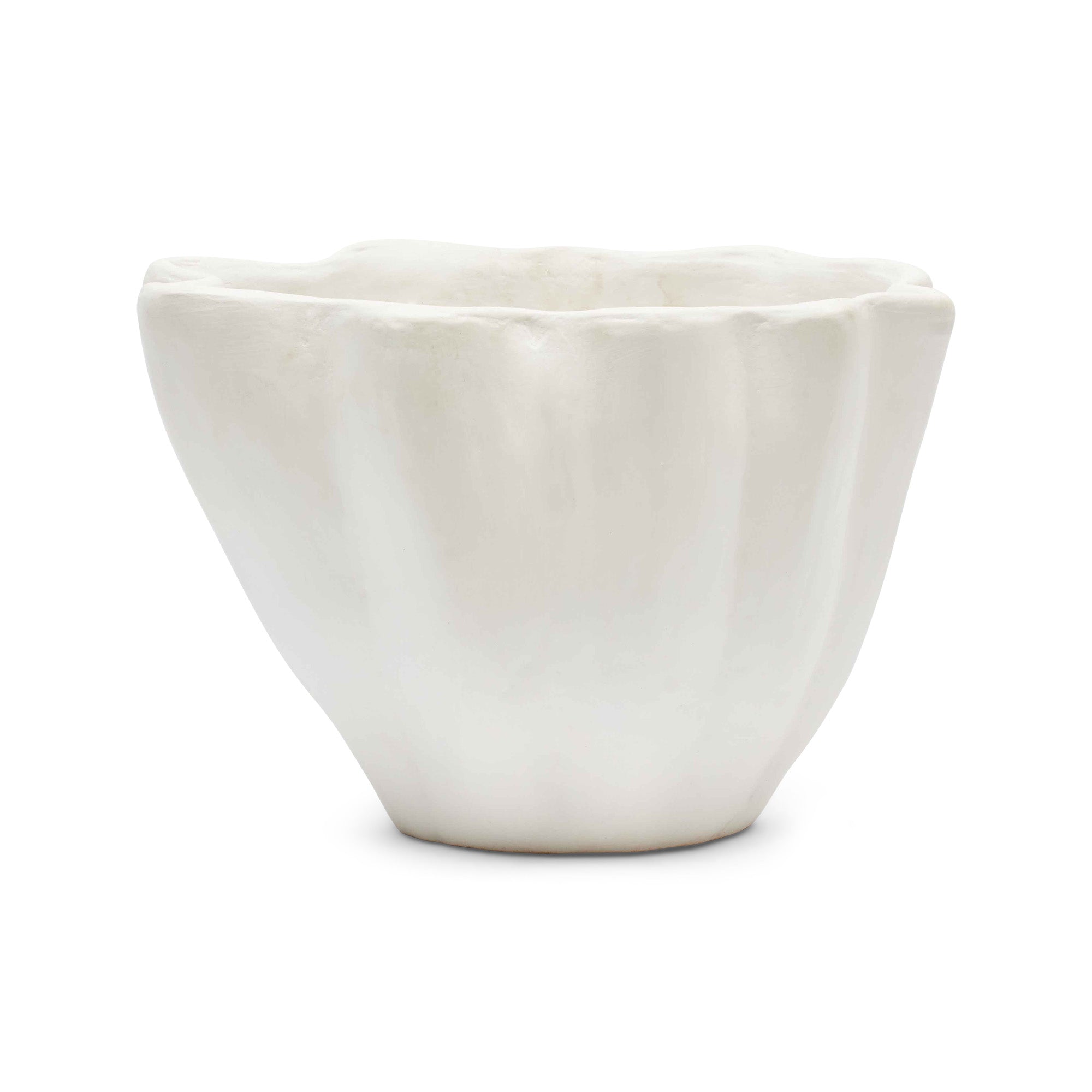 Hasna Vase White