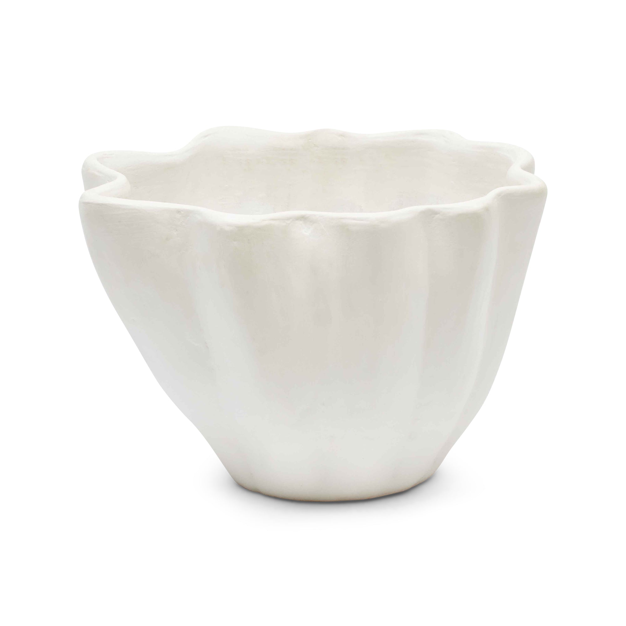 Hasna Vase White