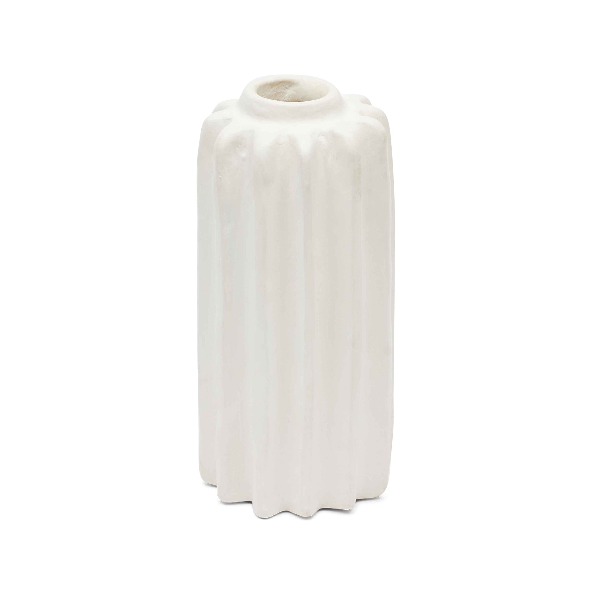 Ika Vase Small White
