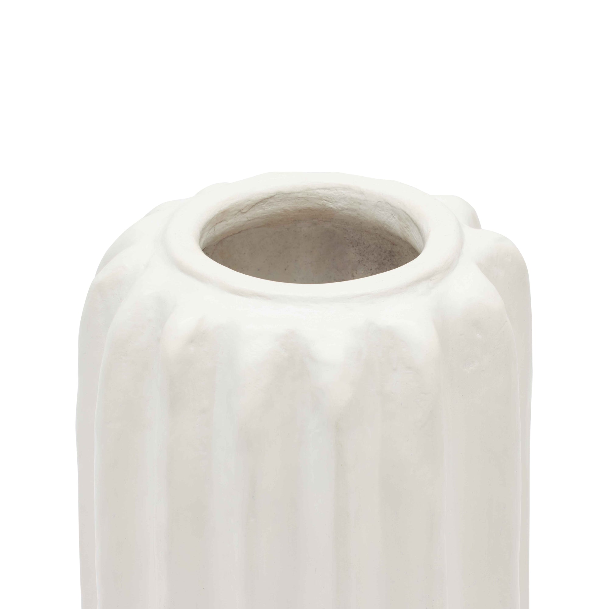 Ika Vase Large White