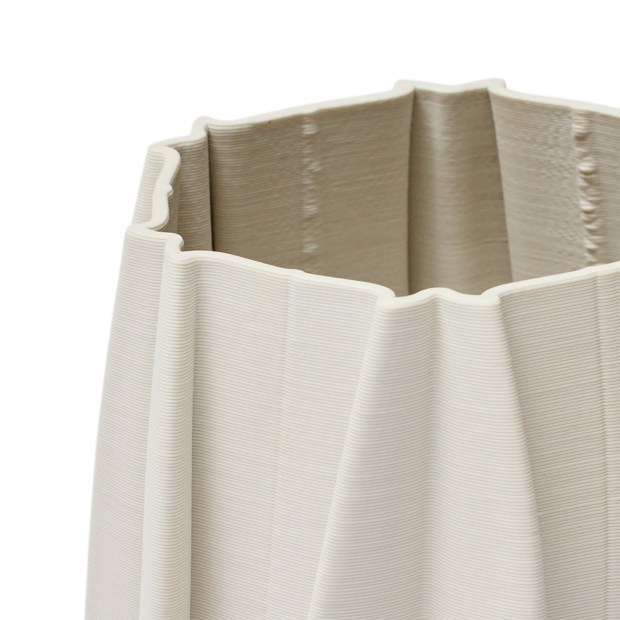 Azra Vase White