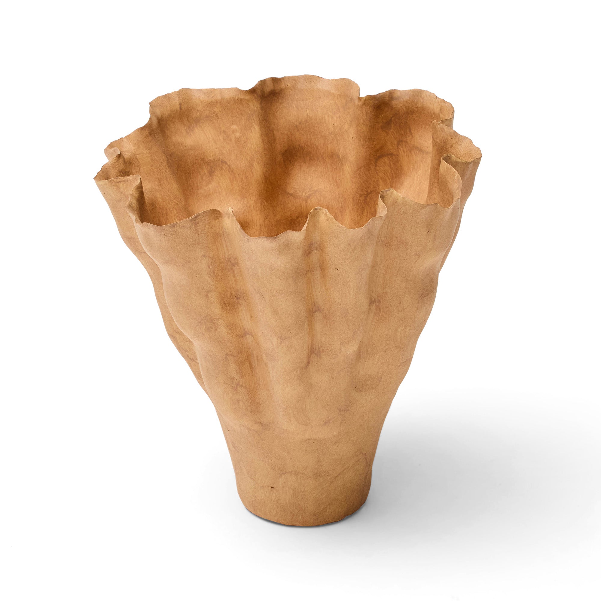 Sara Vase Earth Brown