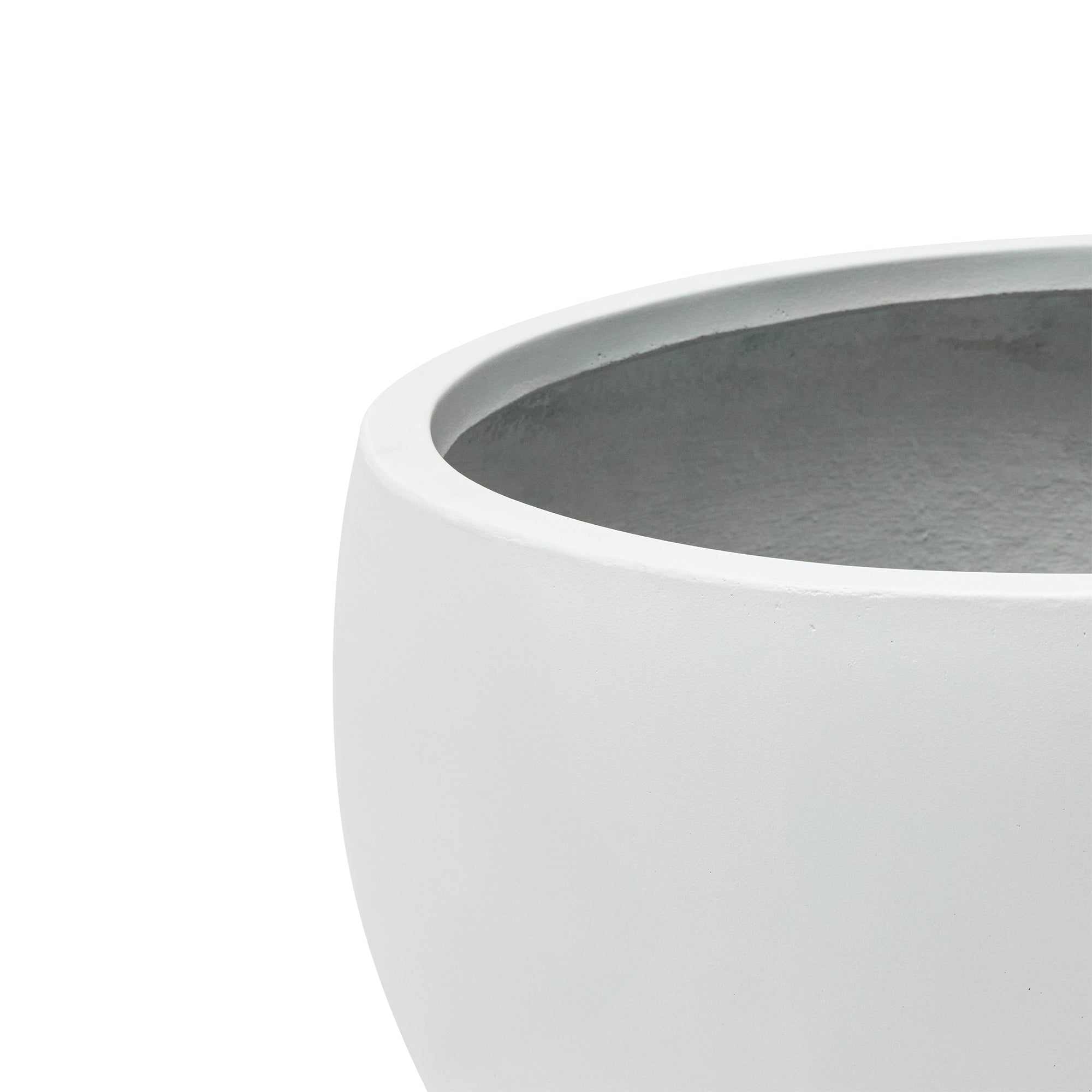 Cyrus Planter Medium White