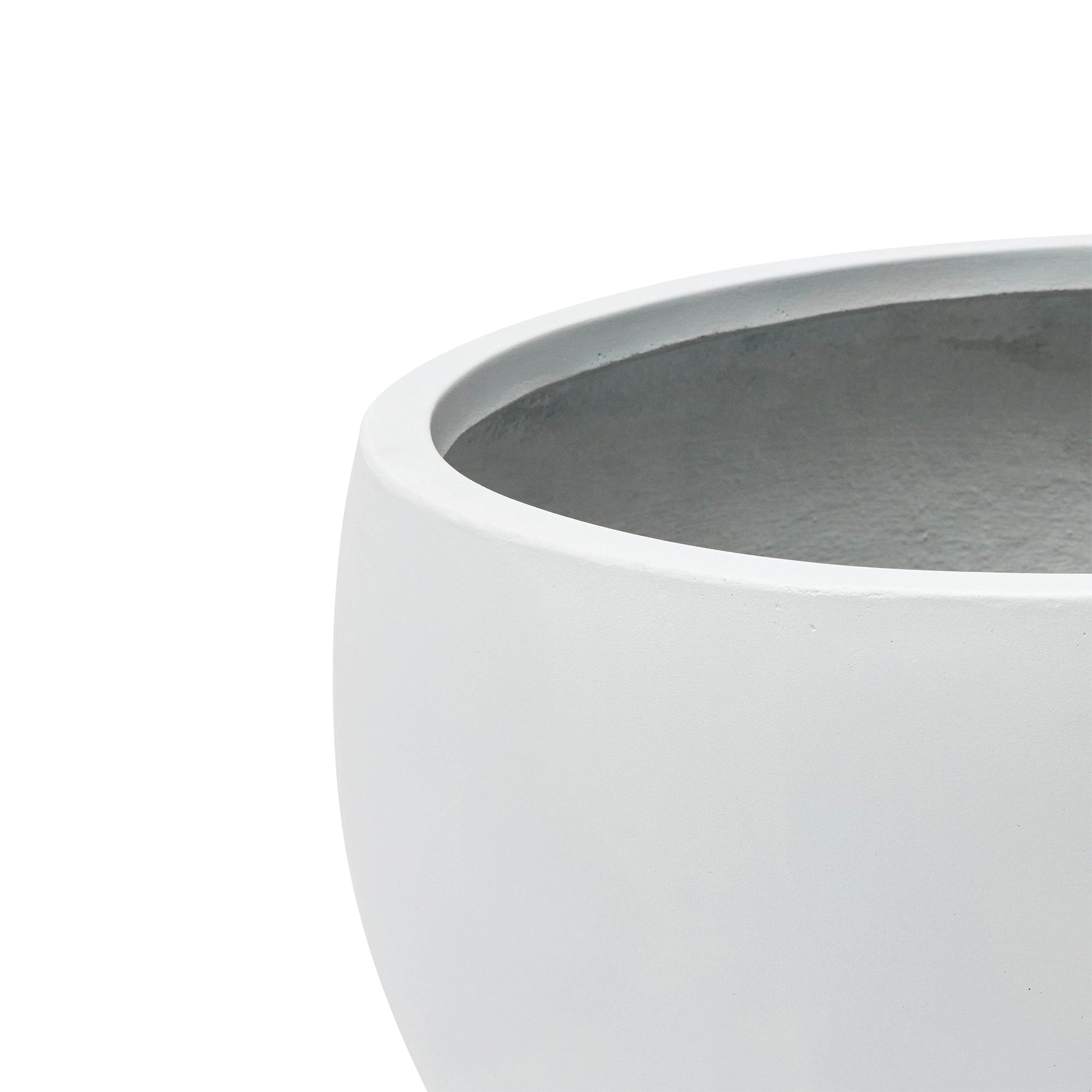 Cyrus Planter Medium White