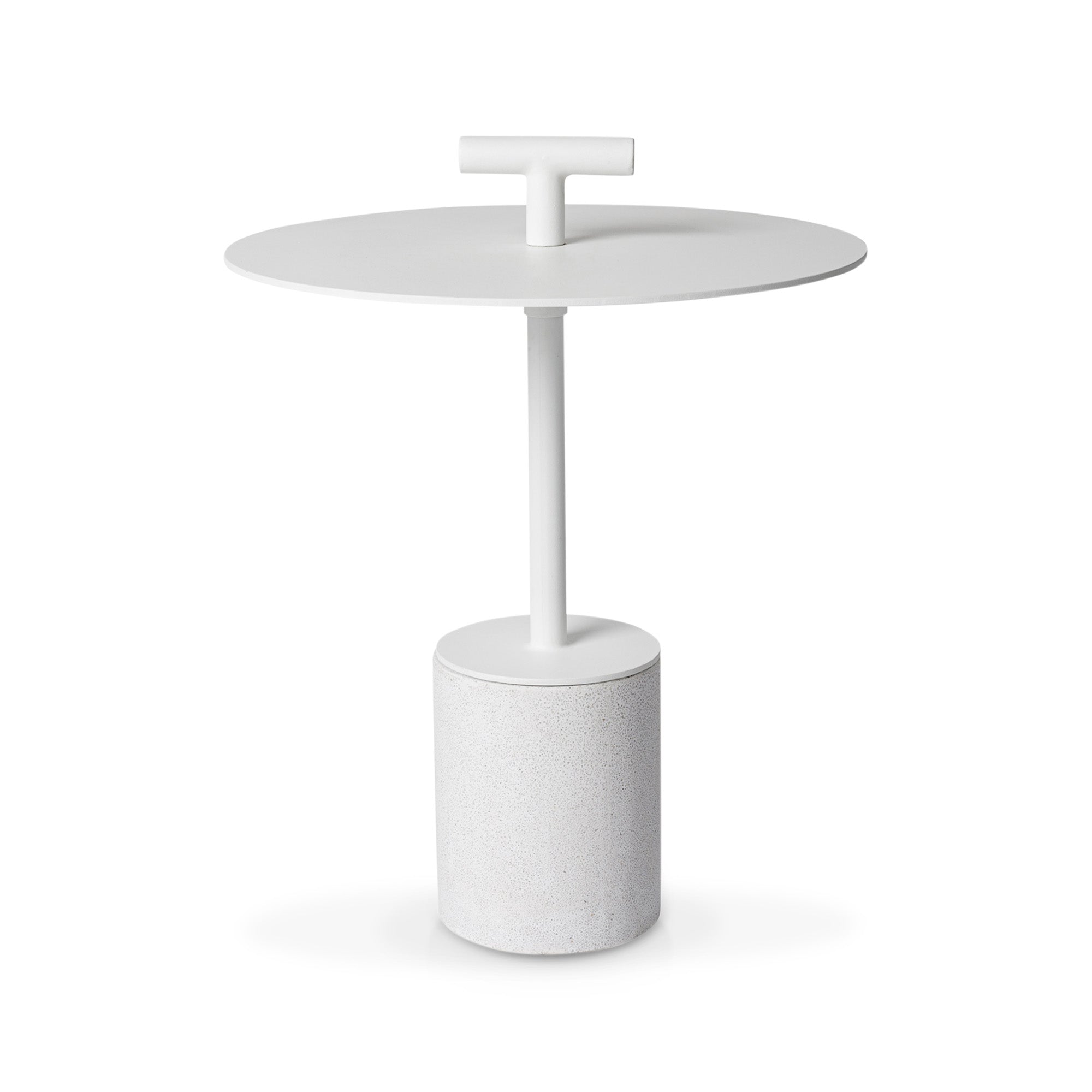 Stella Outdoor Side Table White