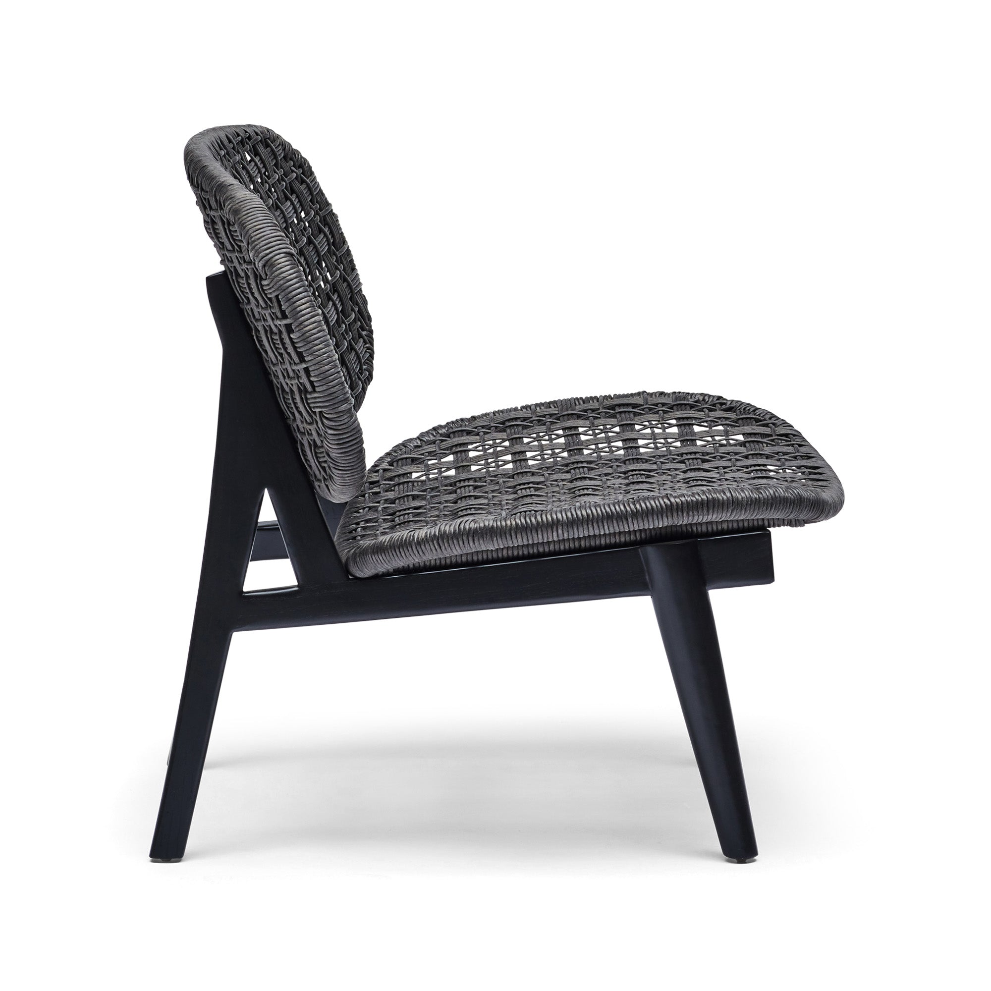 Casa Outdoor Lounge Chair Black