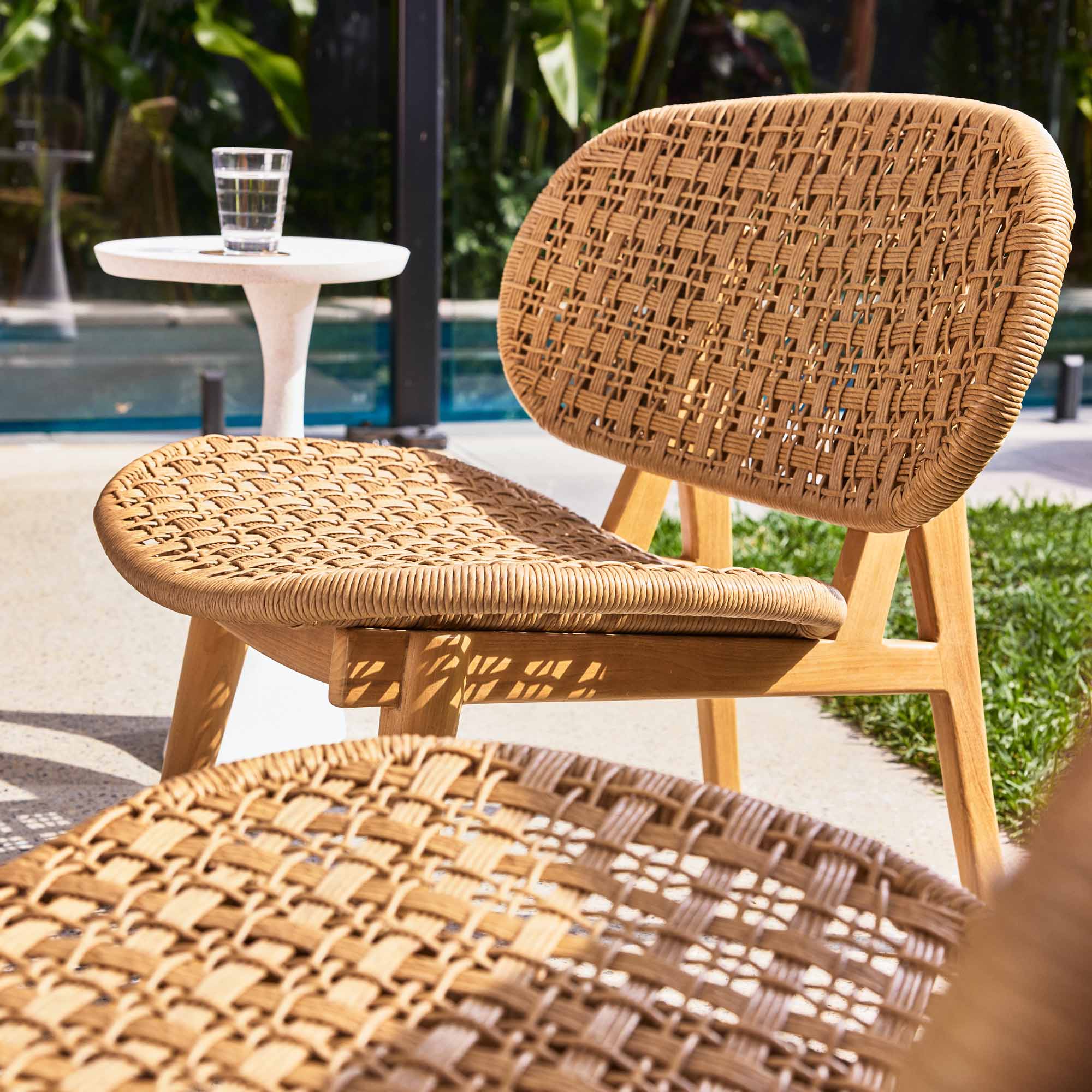 Casa Outdoor Lounge Chair Natural