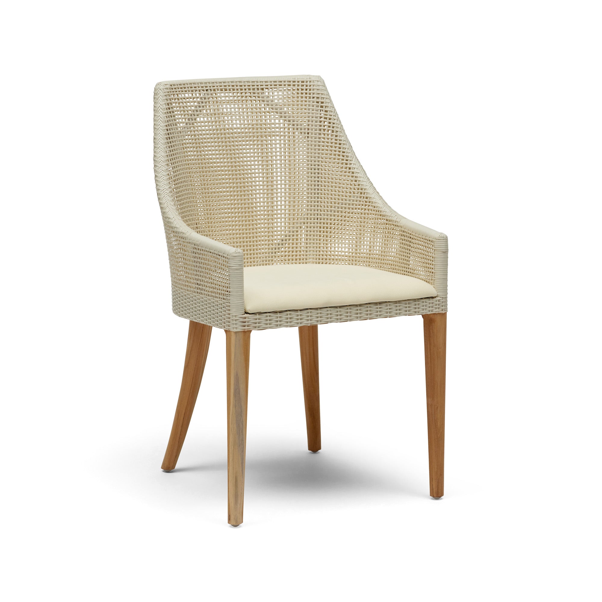 Remi Outdoor Dining Chair White