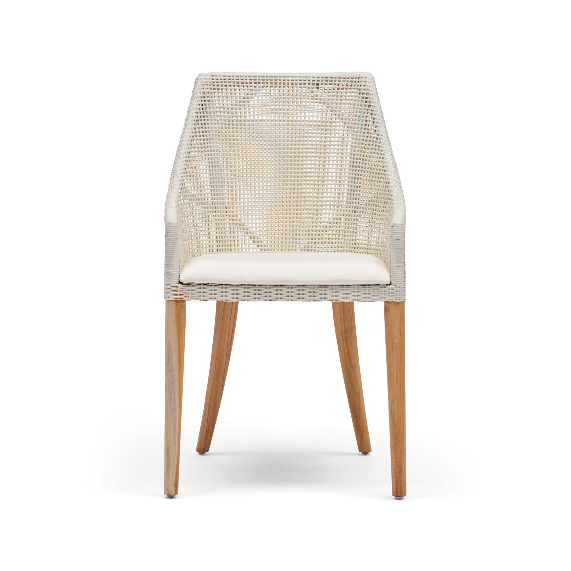 Remi Outdoor Dining Chair White
