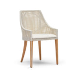 Remi Outdoor Dining Chair White