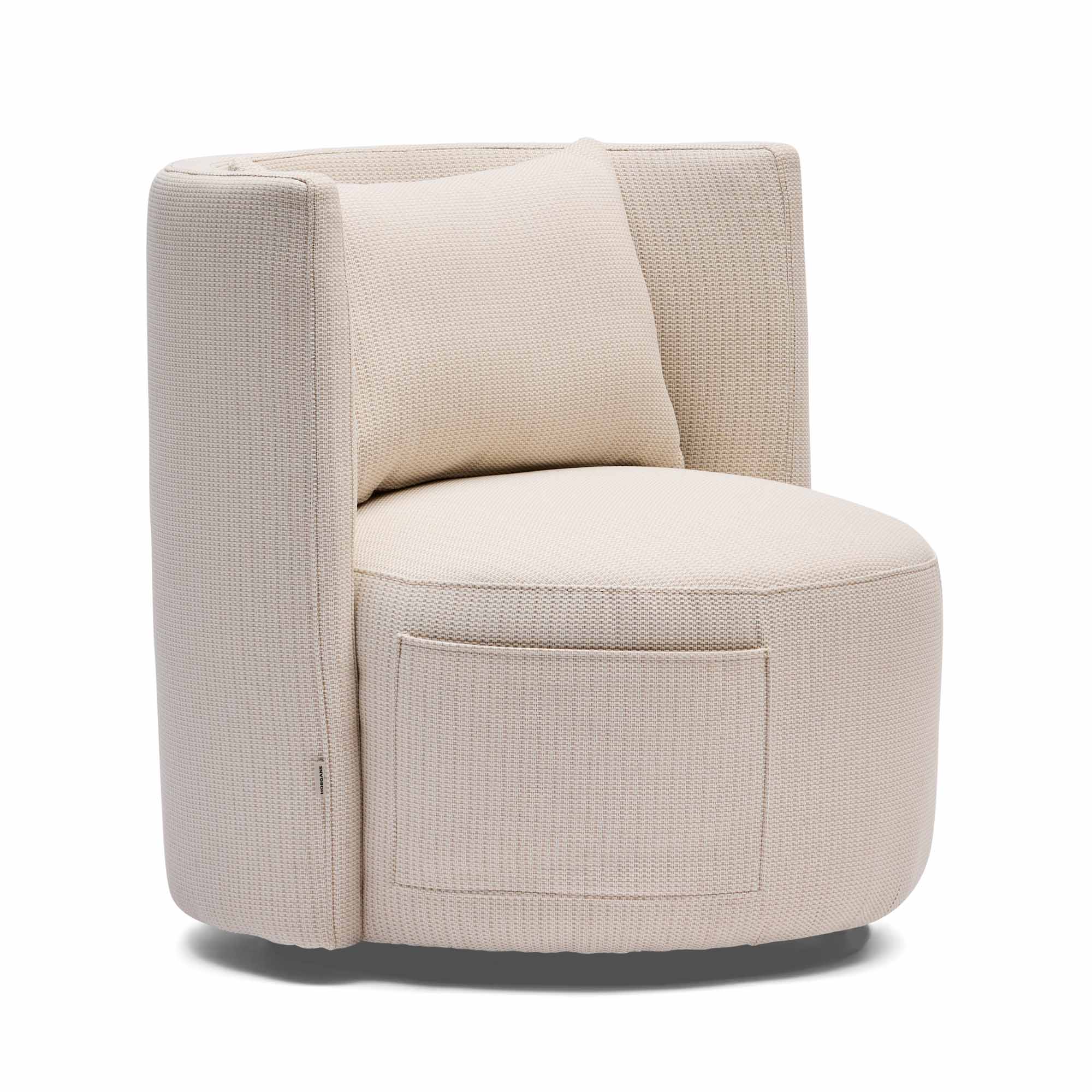 Palma Swivel Outdoor Chair Natural