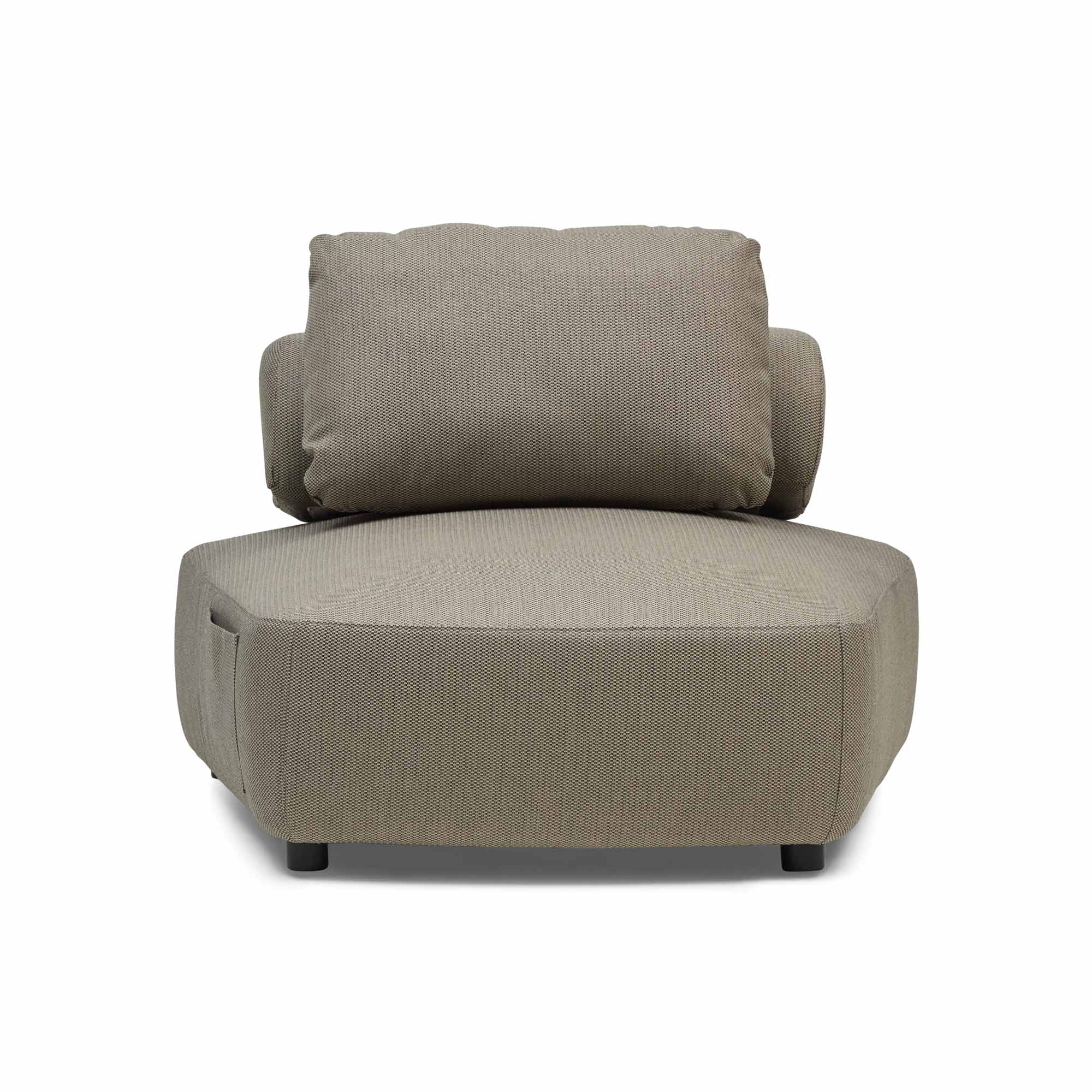 Dune Outdoor Sofa Chair Taupe