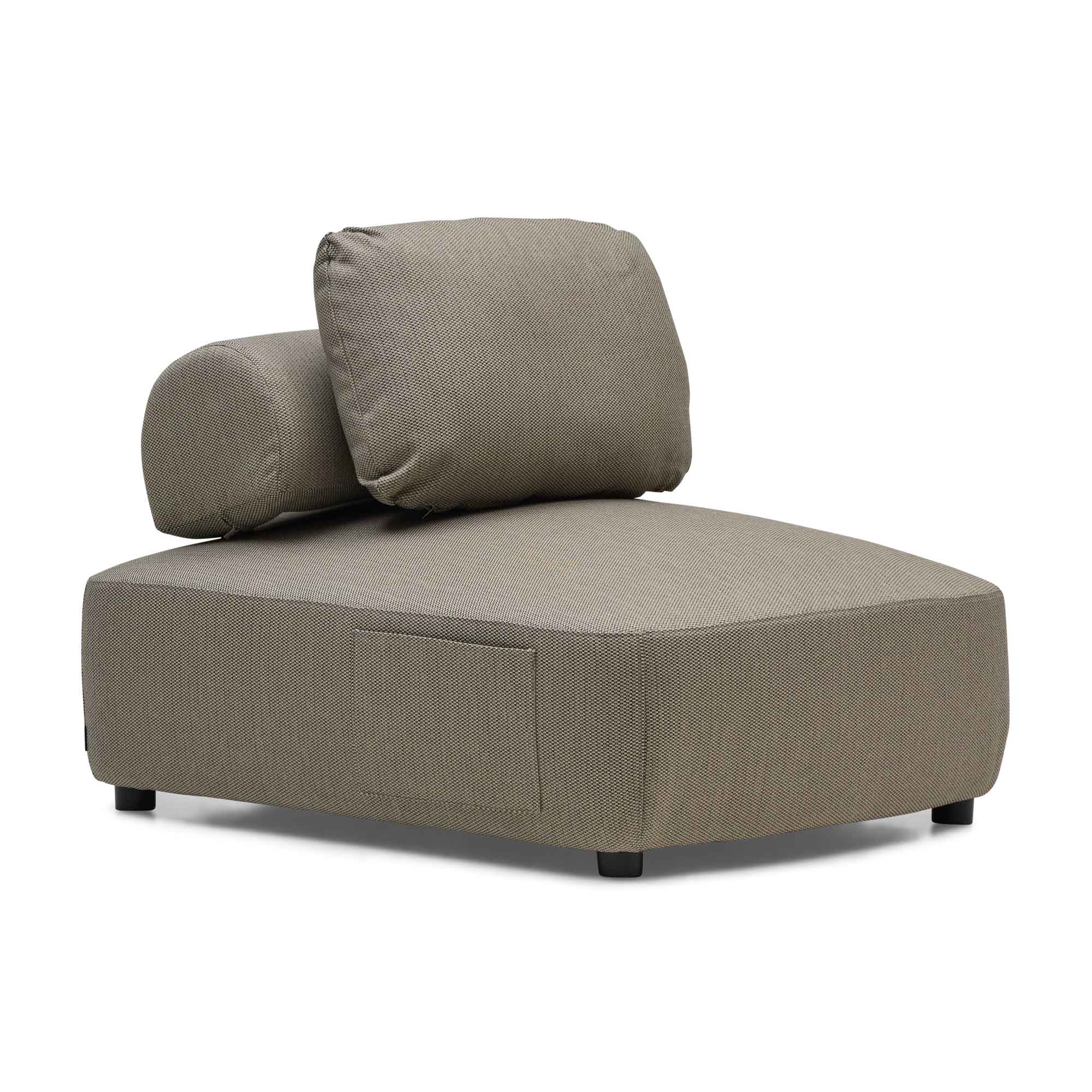 Dune Outdoor Sofa Chair Taupe