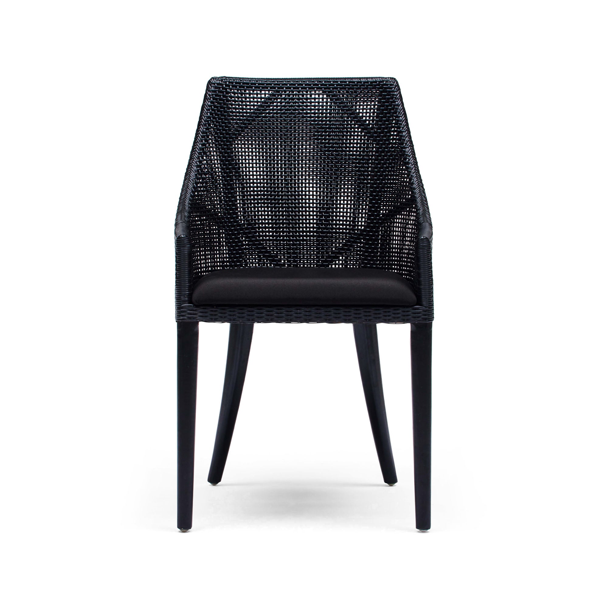 Remi Outdoor Dining Chair Ebony