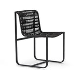 Paros Outdoor Dining Chair Charcoal