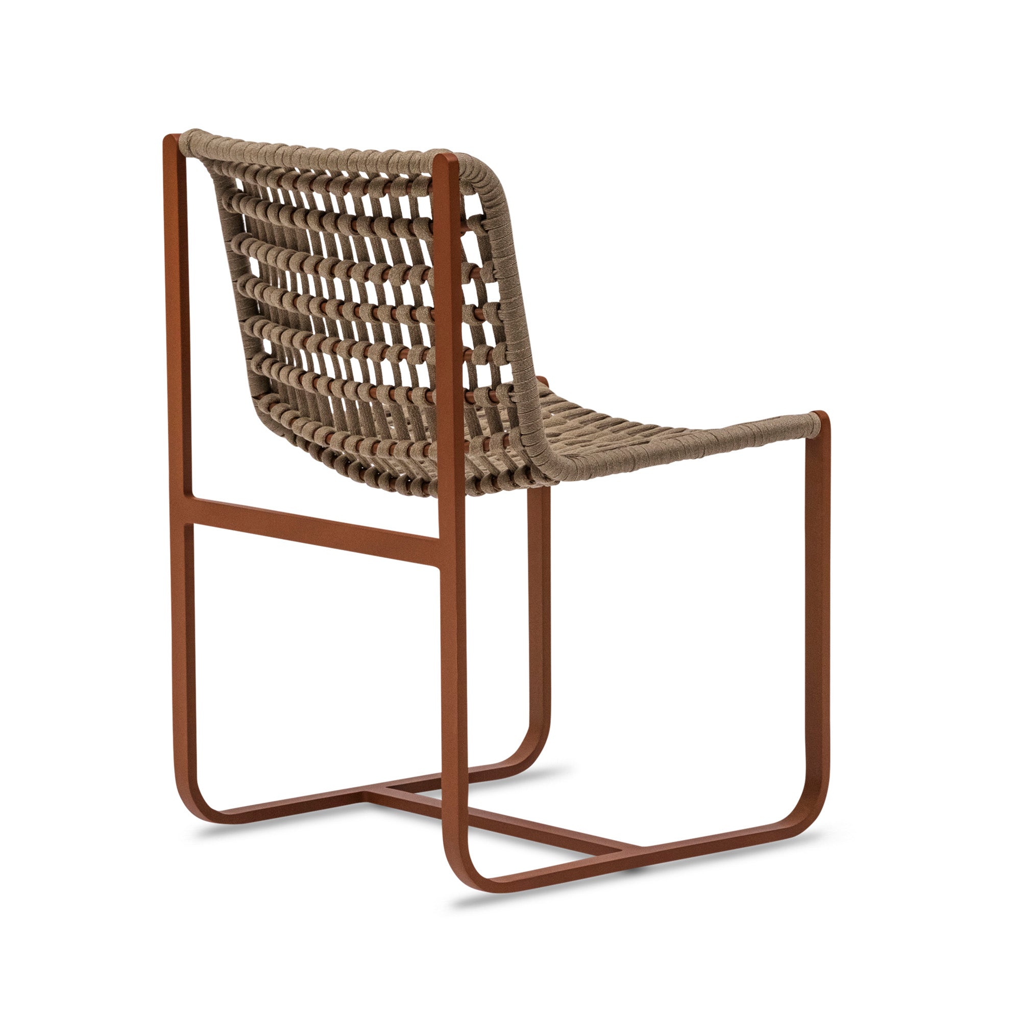 Paros Outdoor Dining Chair Russet