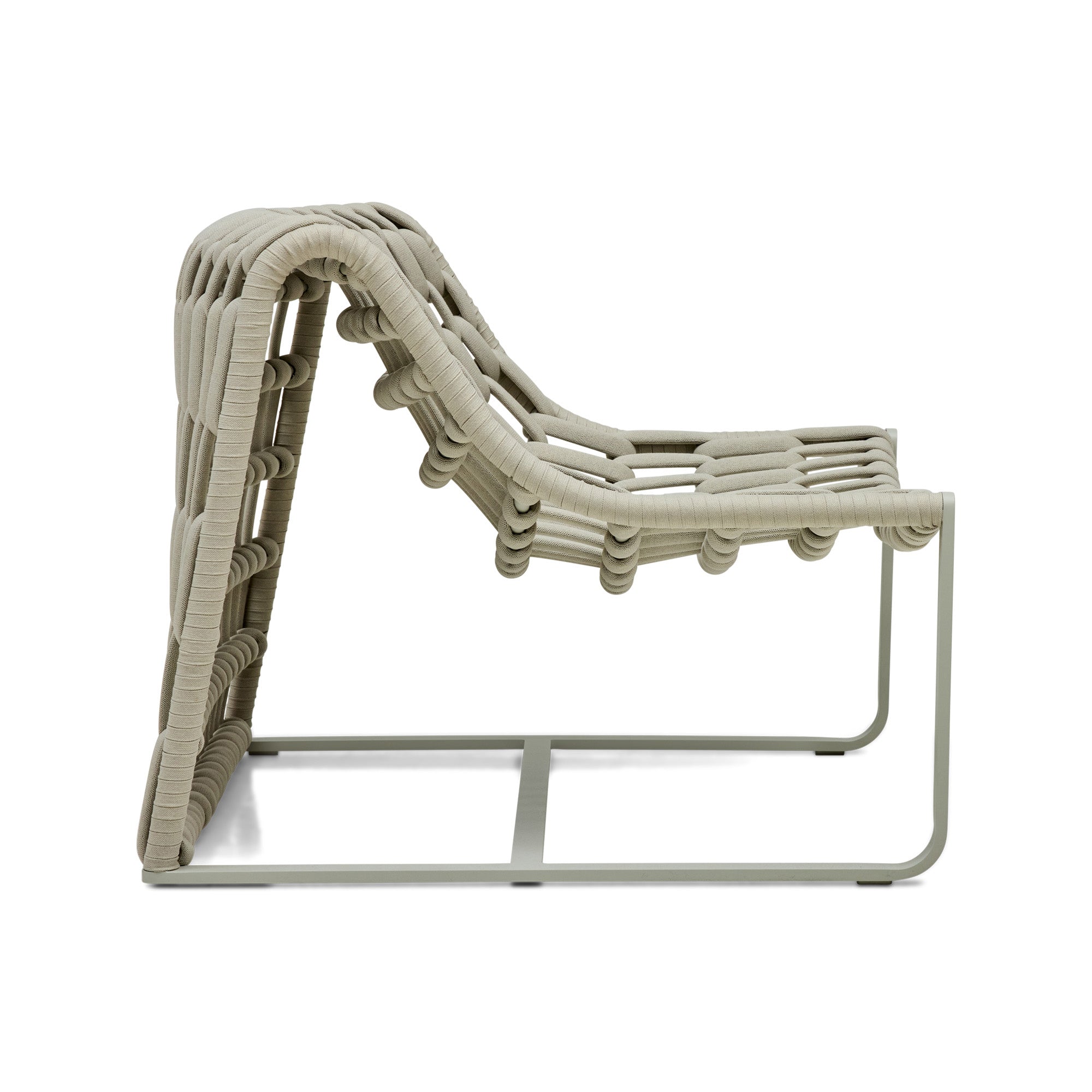 Paros Outdoor Chair & Ottoman Mist