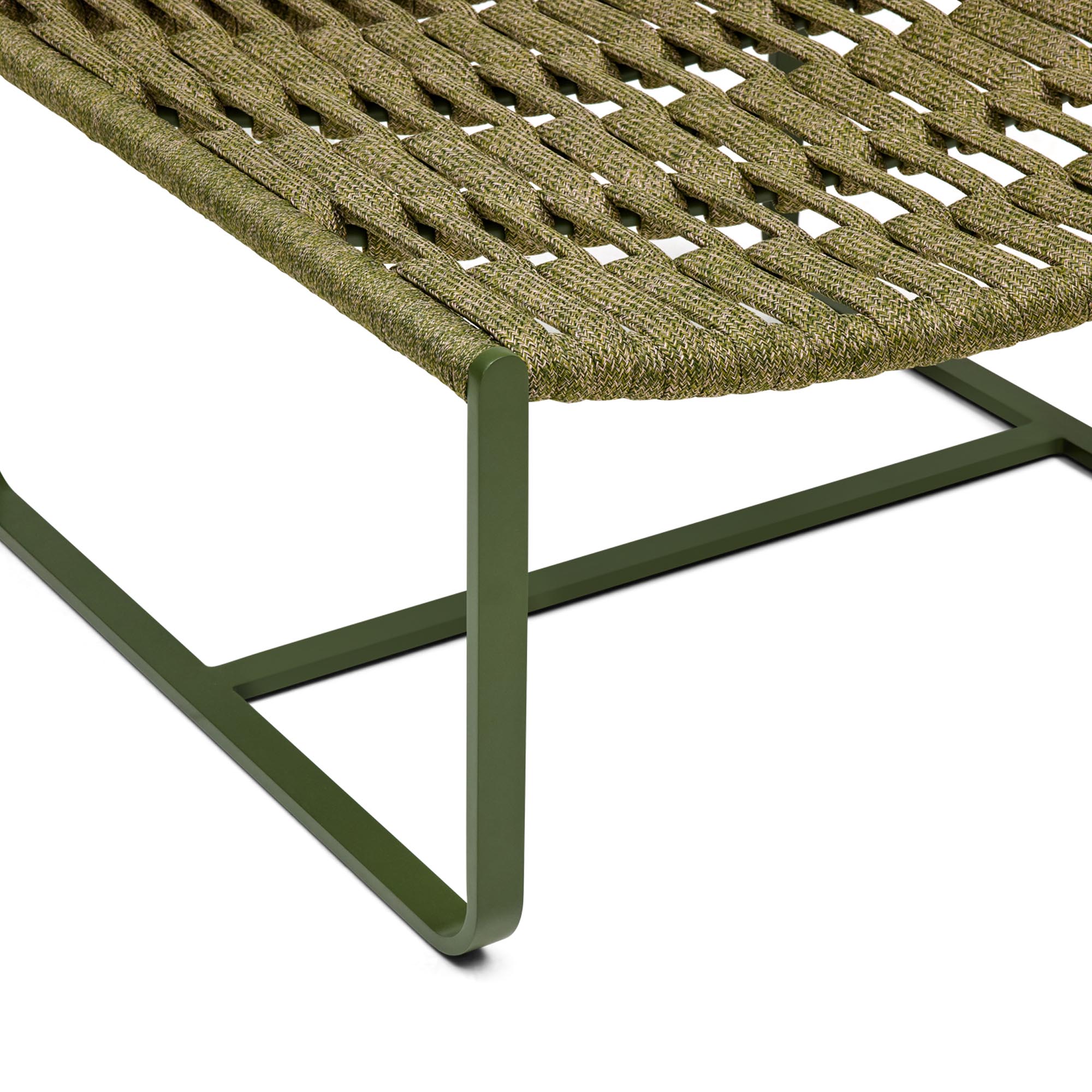 Paros Outdoor Chair & Ottoman Alpine