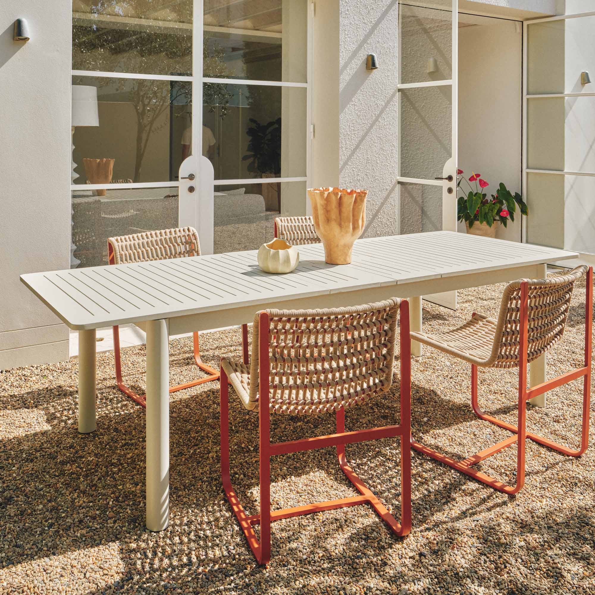 Paros Outdoor Extension Table Mist