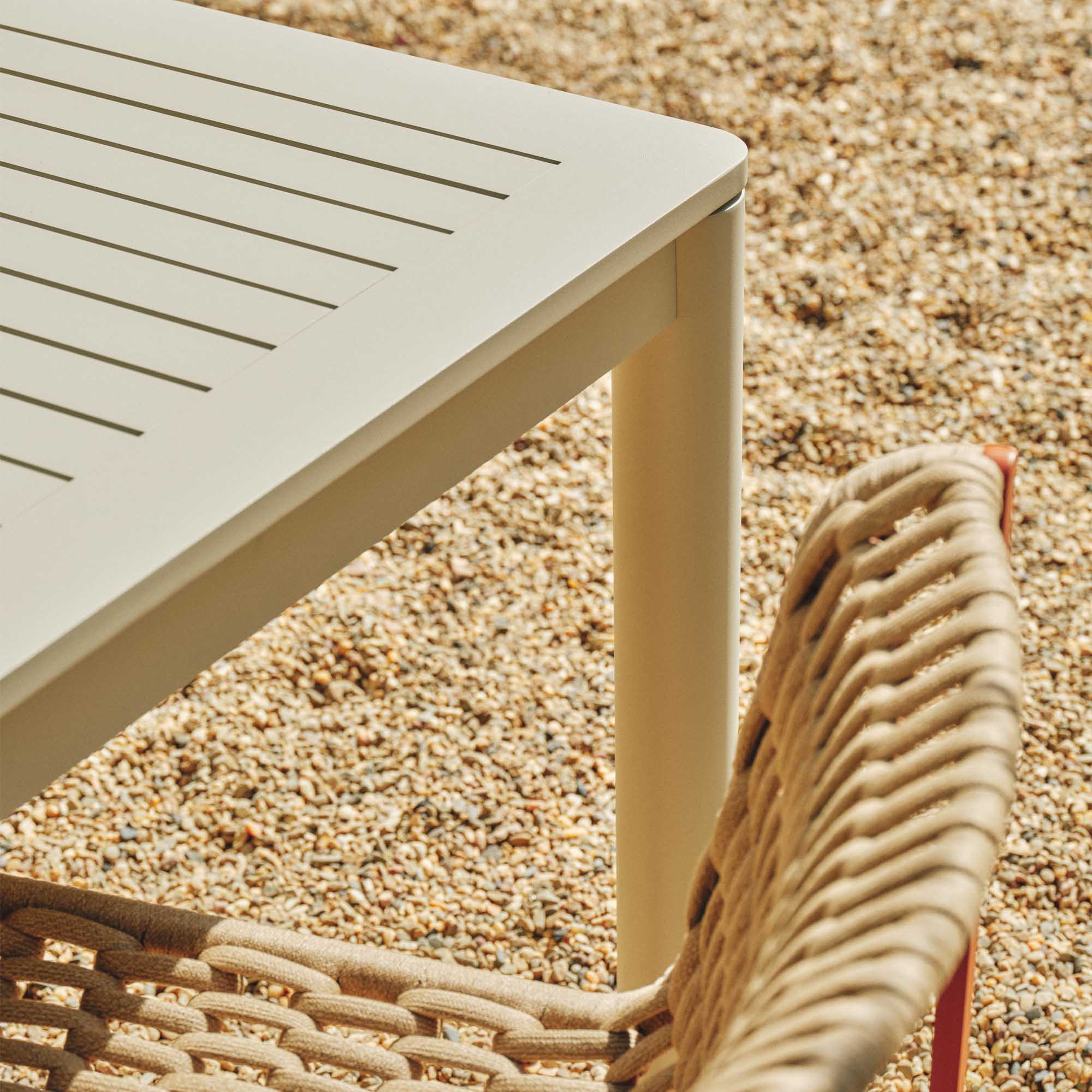 Paros Outdoor Extension Table Mist