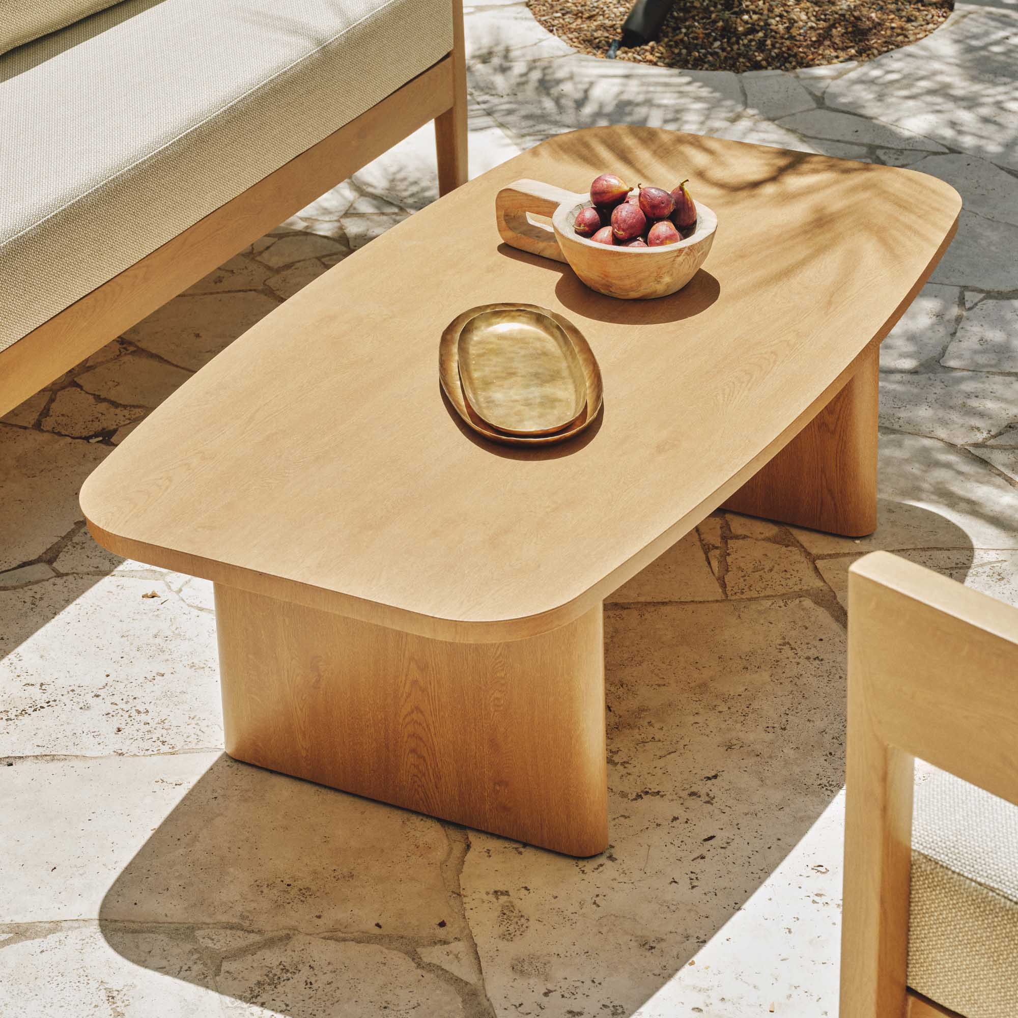 Sorrento Outdoor Coffee Table Natural