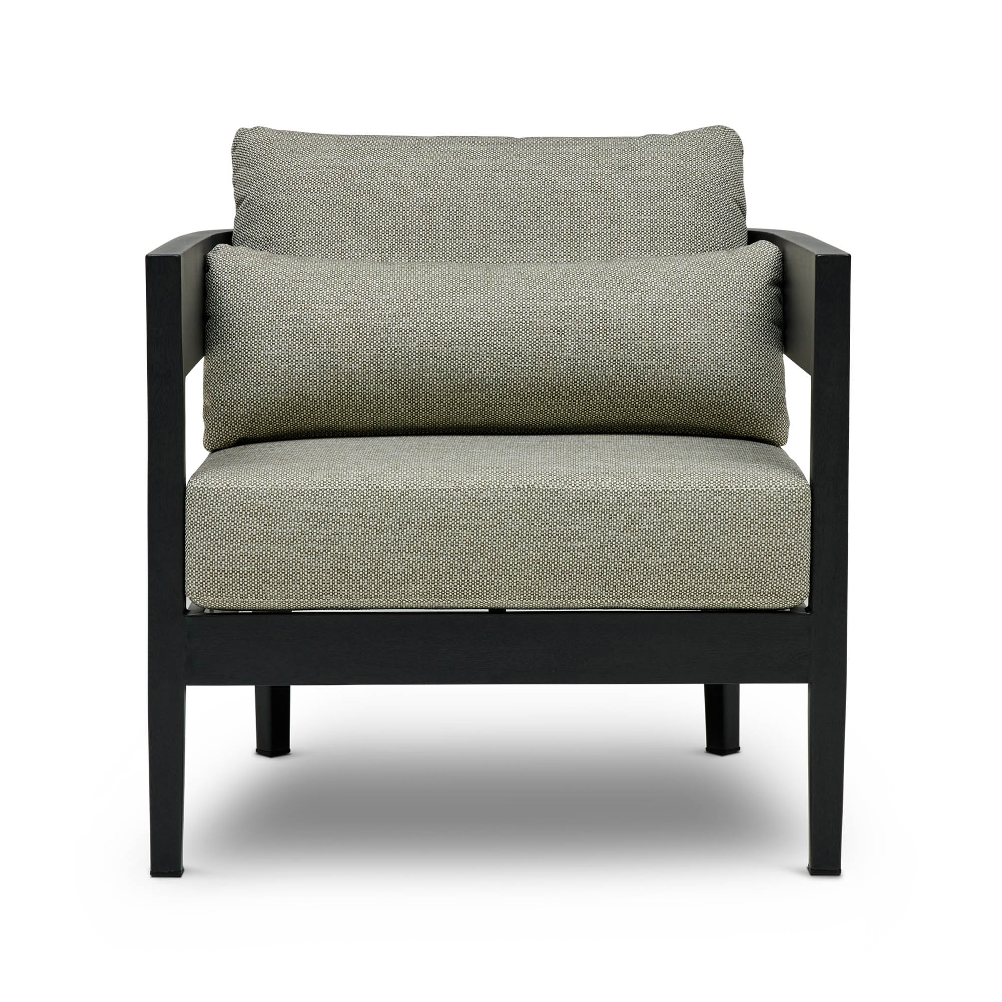 Sorrento Outdoor Chair Black & Olive Grove