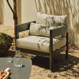 Sorrento Outdoor Chair Black & Olive Grove