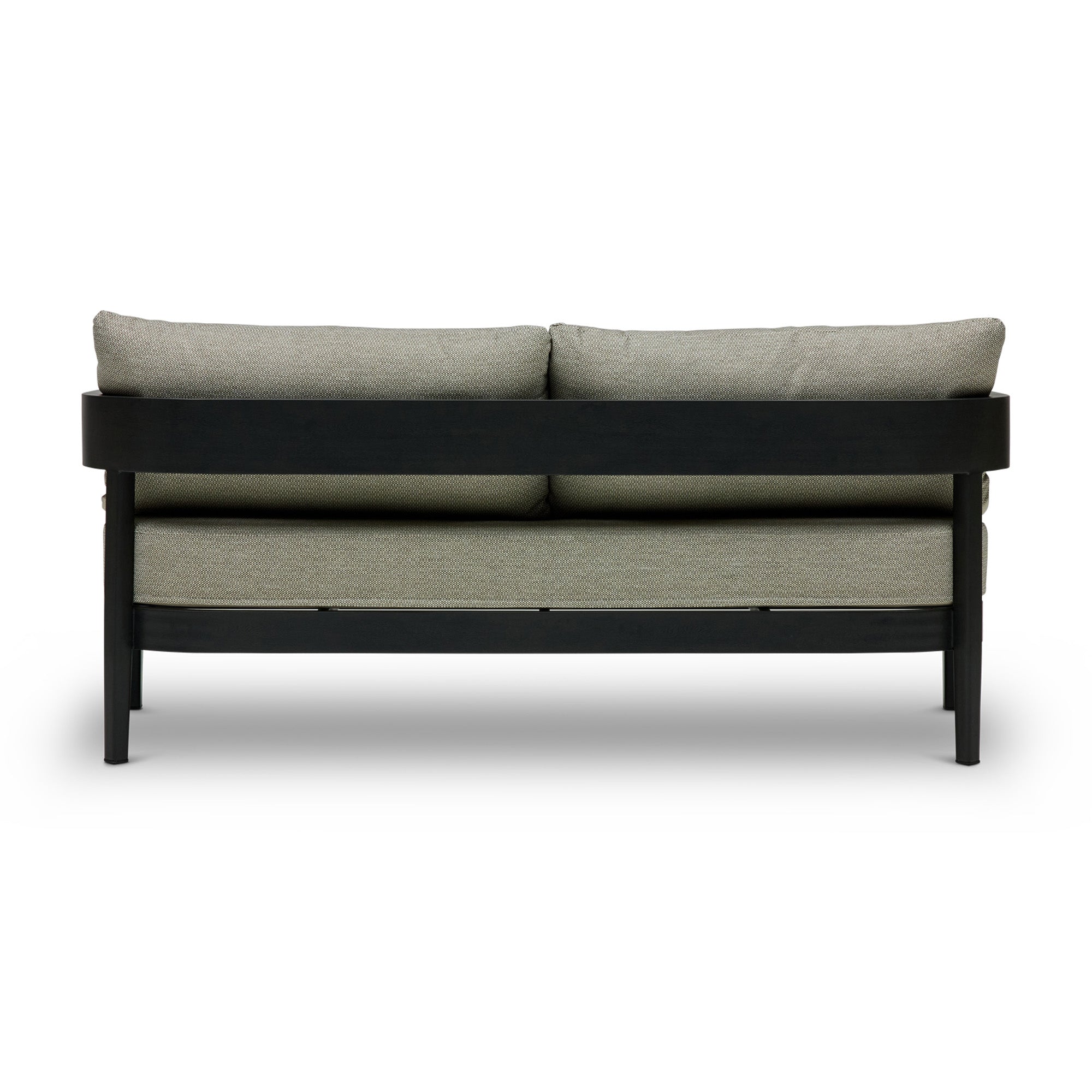 Sorrento Outdoor Sofa Black & Olive Grove