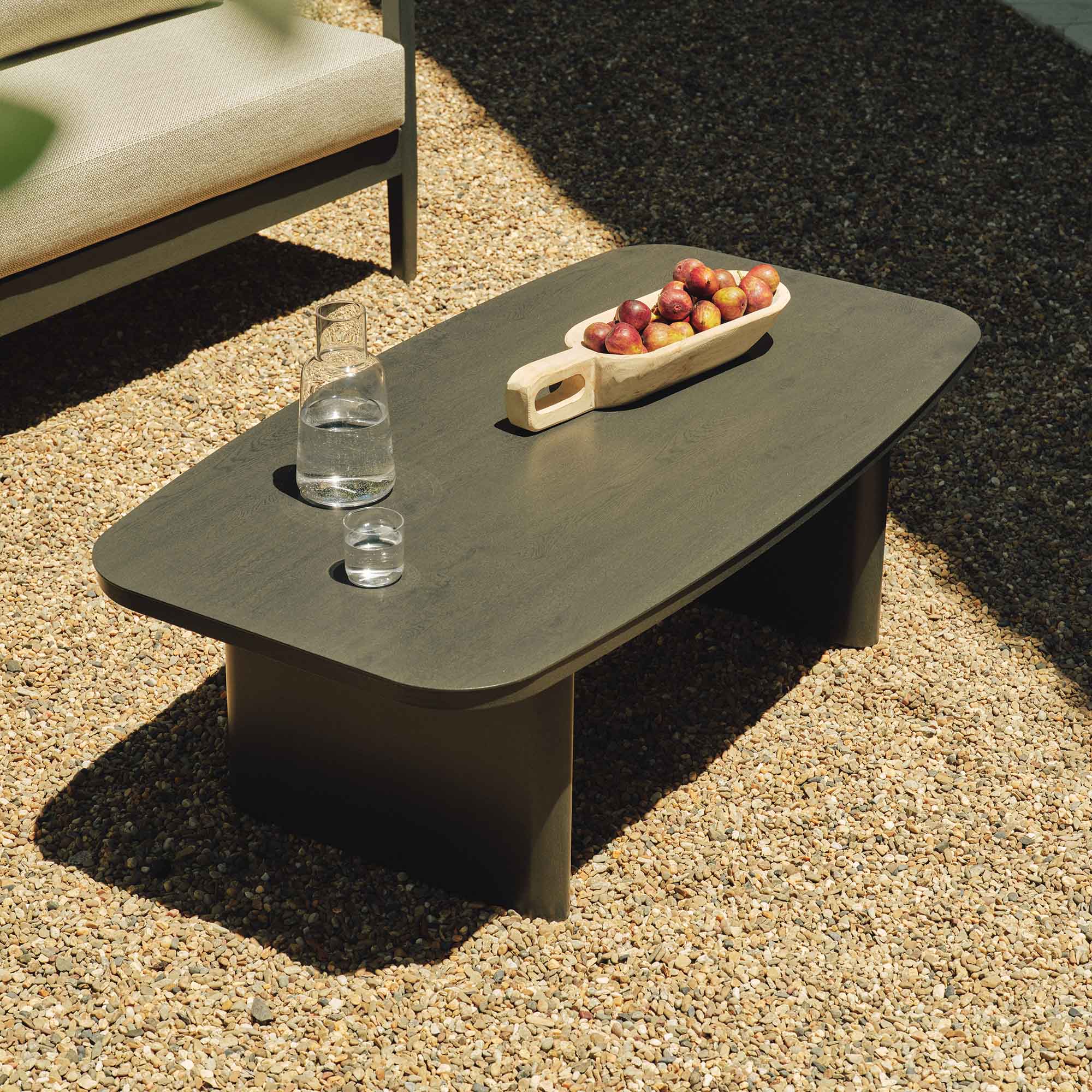 Sorrento Outdoor Coffee Table Black