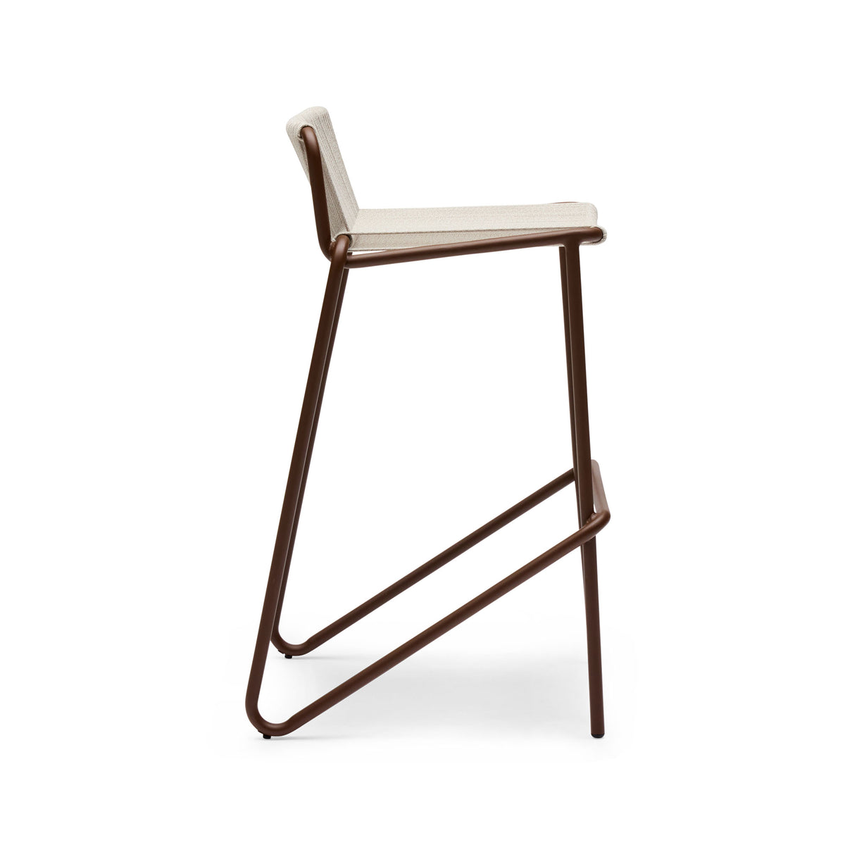 Alessi Outdoor Bar Stool Tuskstone Umber Veil