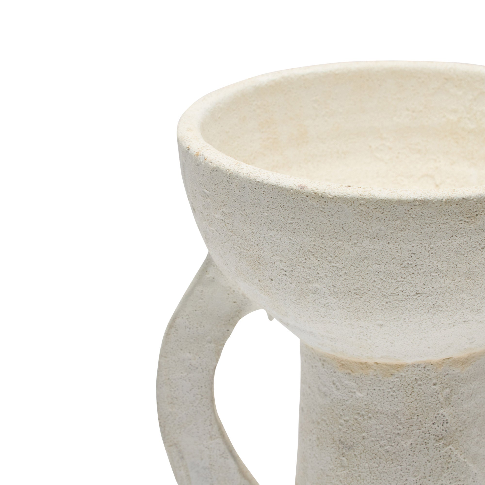 Ostra Pedestal Bowl White