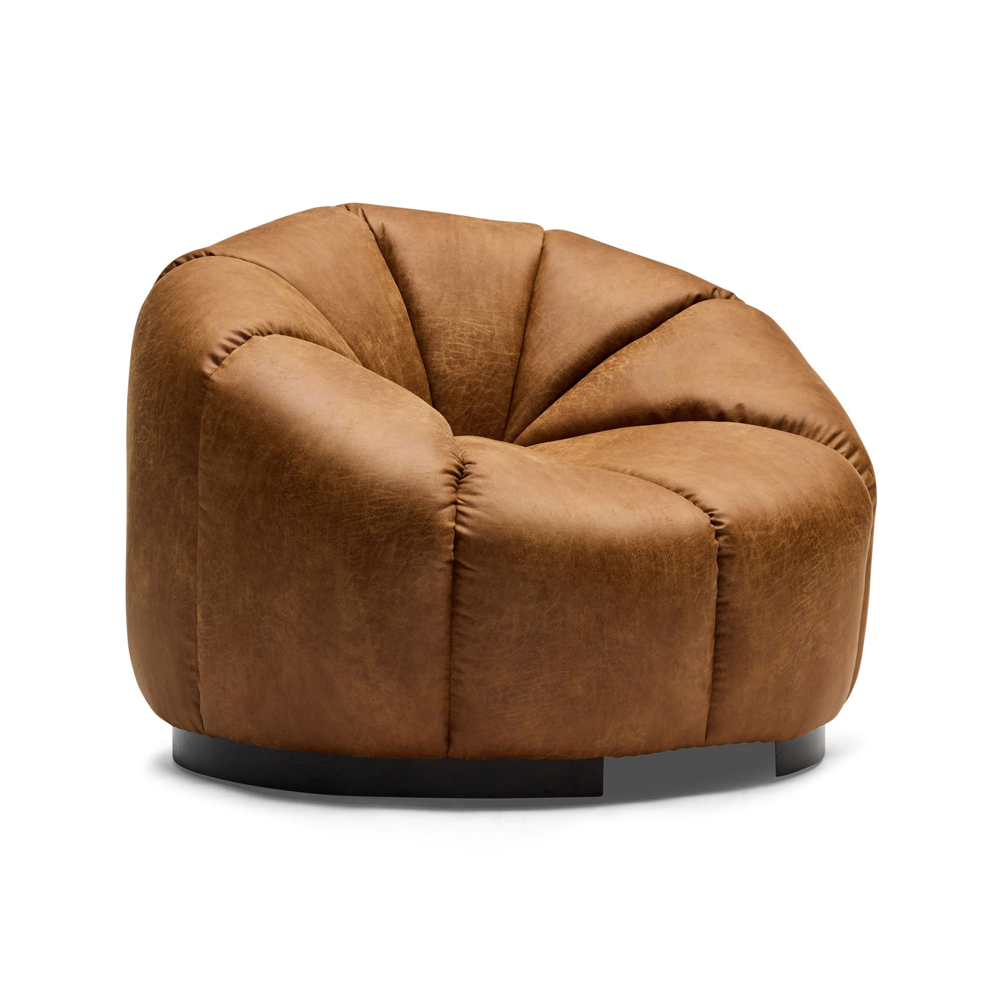 Modena Occasional Chair Cognac Leather Sample